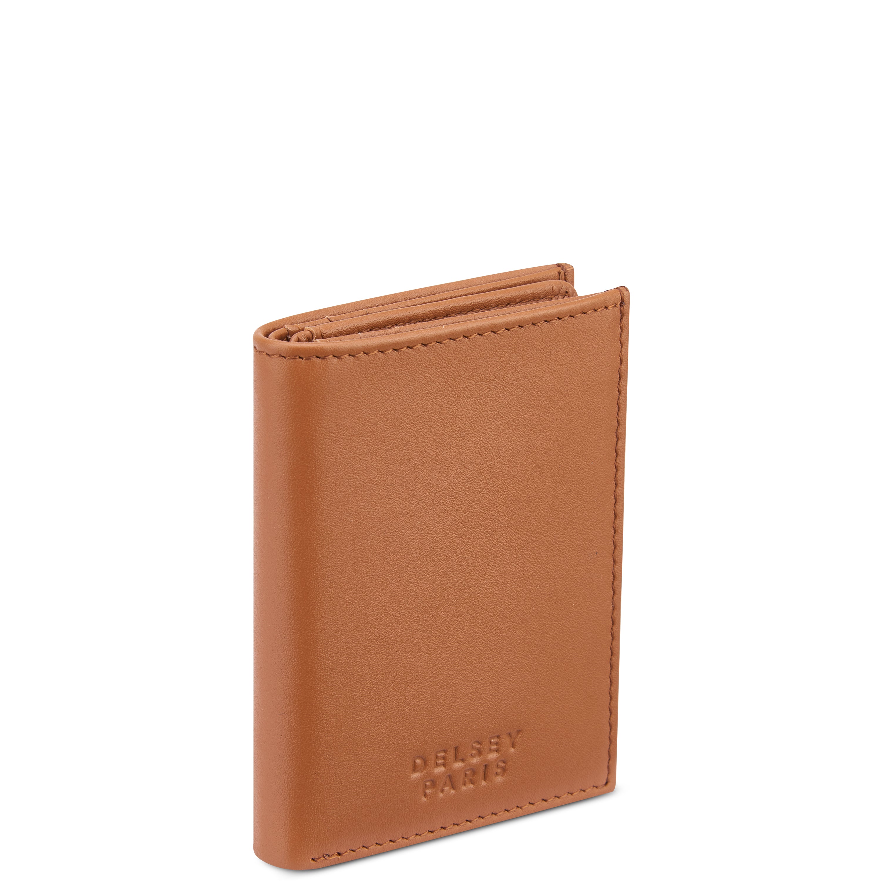 delsey-le-cuir-lisse-wallet-geldb-rse-cognac-leder image 2