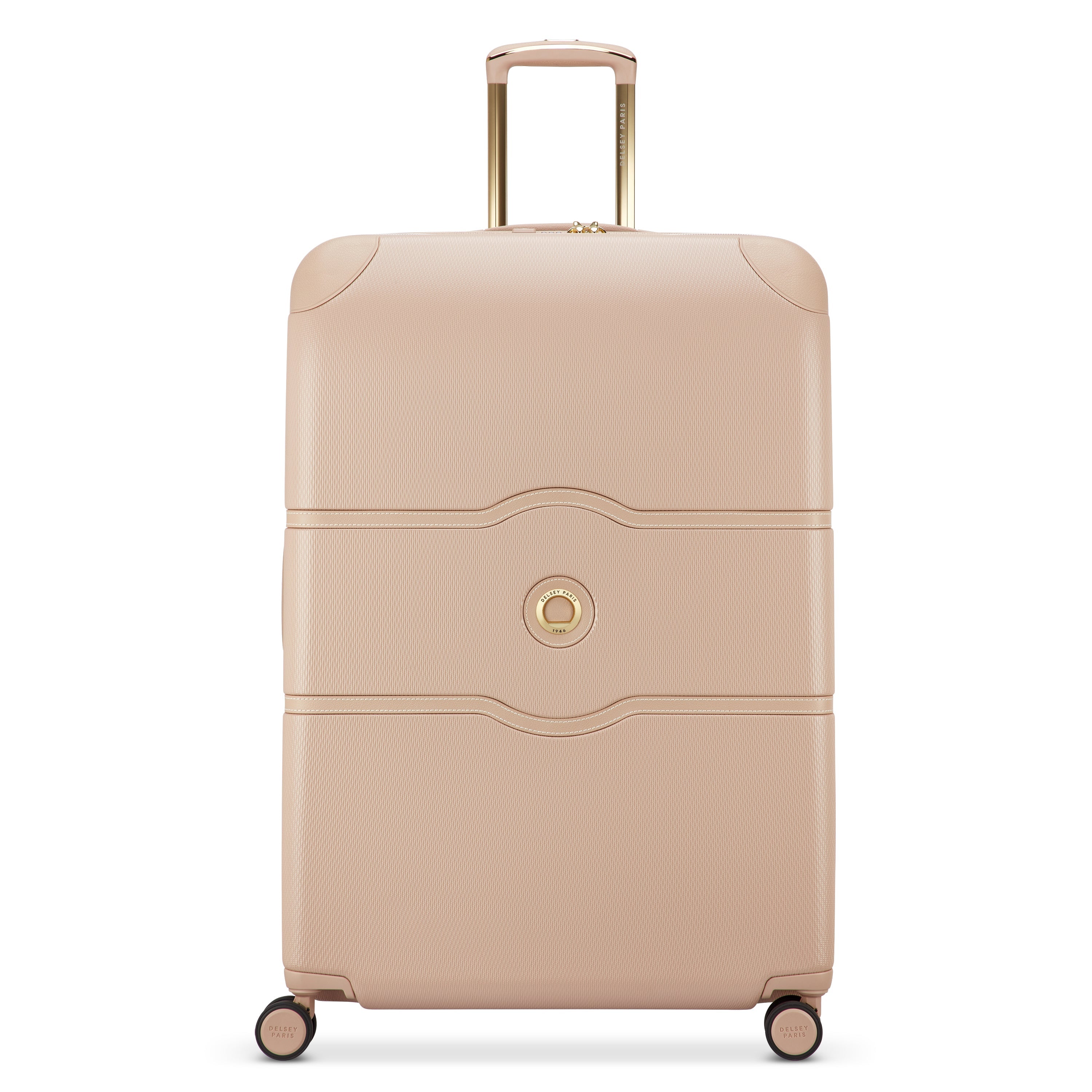 delsey-chatelet-air-2-0-koffer-82-cm-beige-rosa-erweiterbar image 1