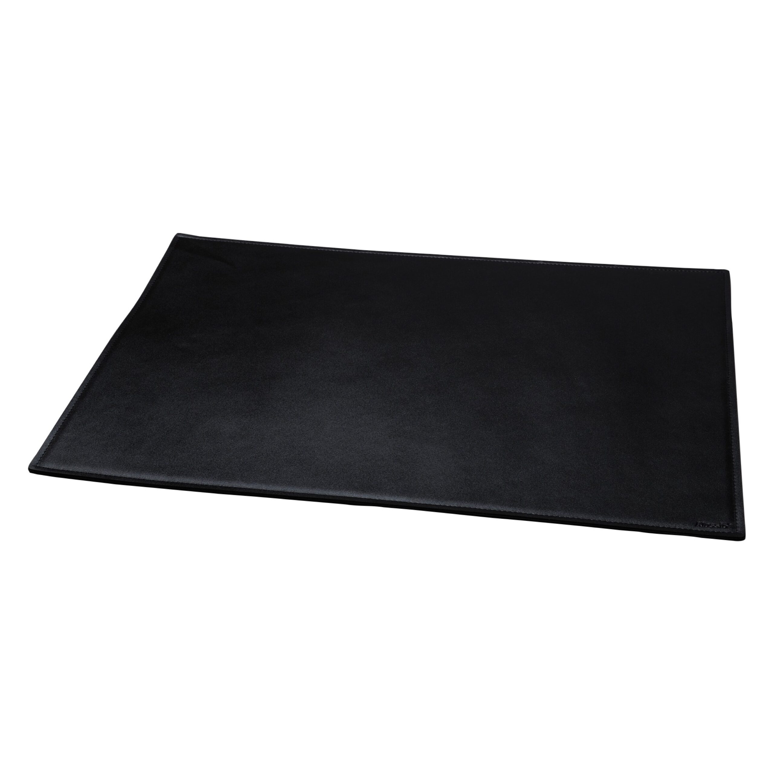 alassio-schreibunterlage-leder-schreibtischauflage-schwarz-65x45-rutschfest image 1