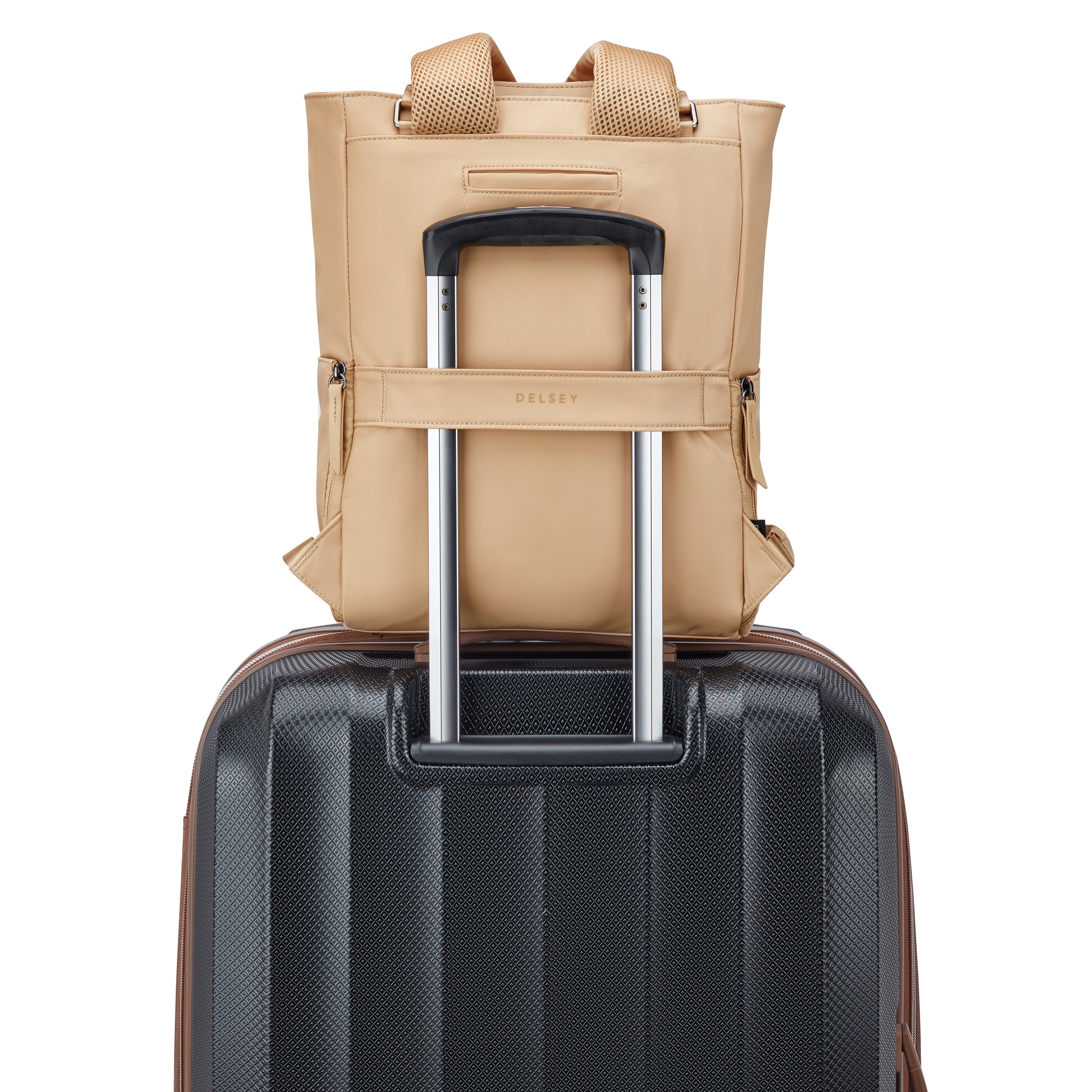 delsey-elegance-victoire-tote-rucksack-17l-sand-beige image 6