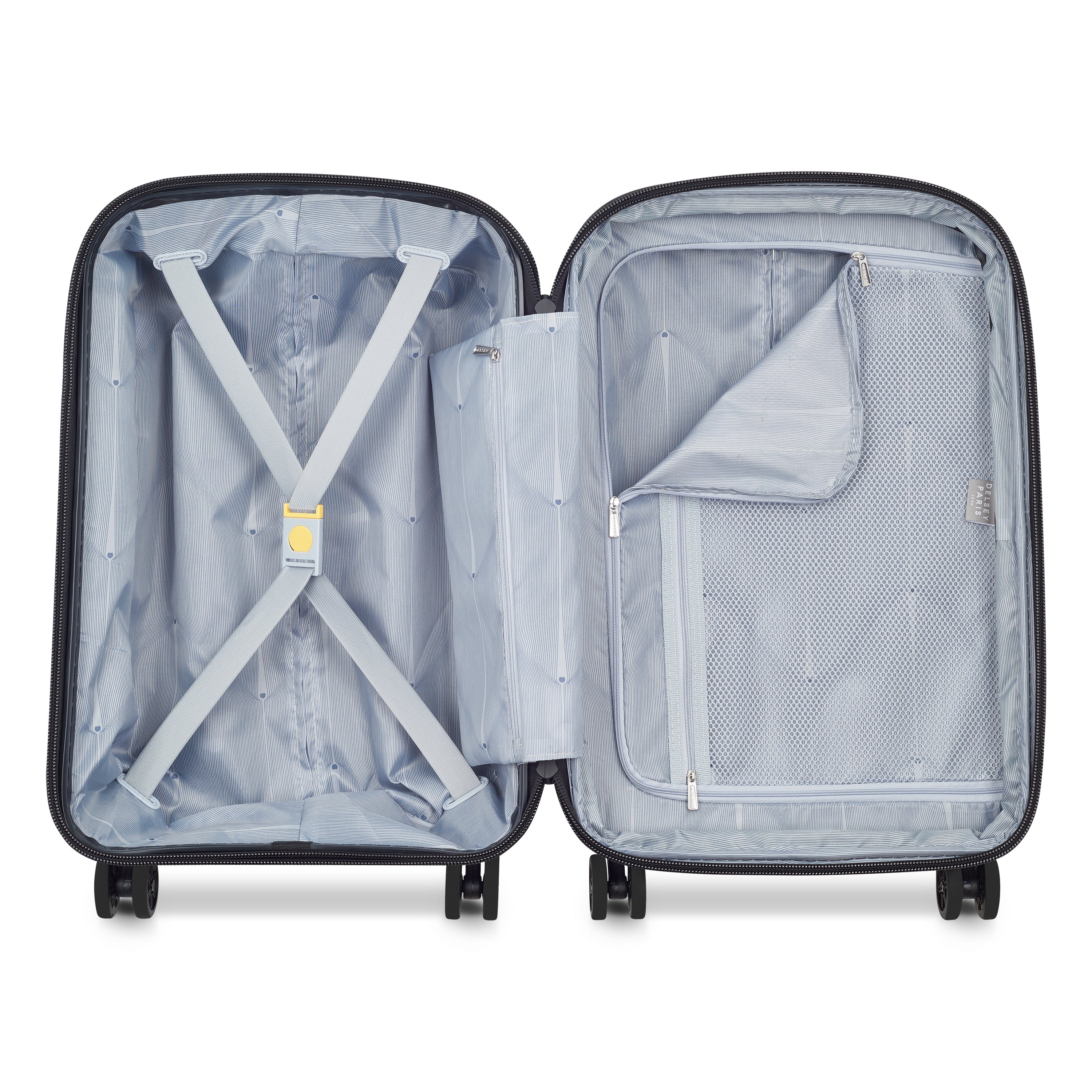 delsey-belmont-plus-55-cm-kabinenkoffer-blau-erweiterbar image 3