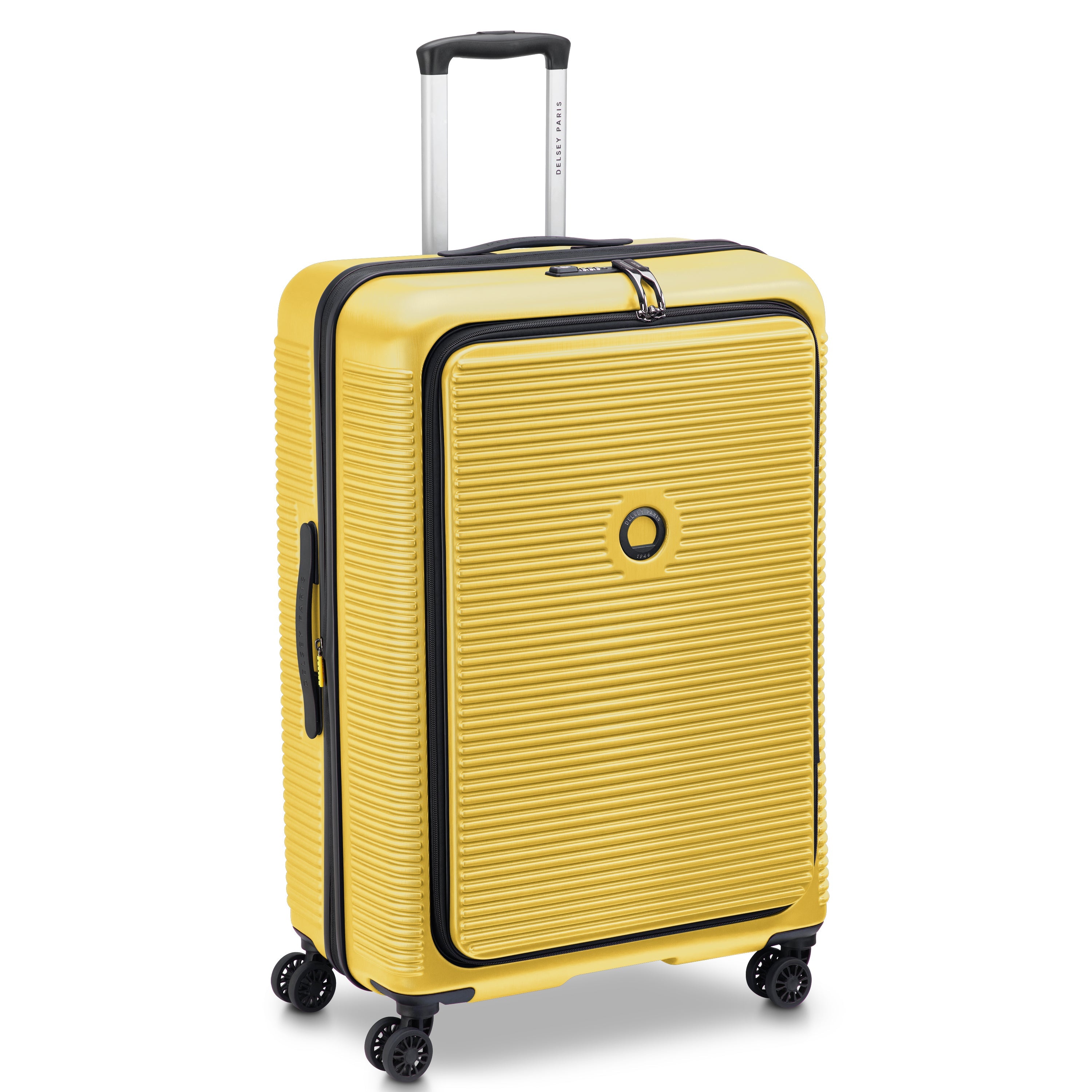 delsey-freestyle-koffer-76-cm-gelb-gro-erweiterbar image 2