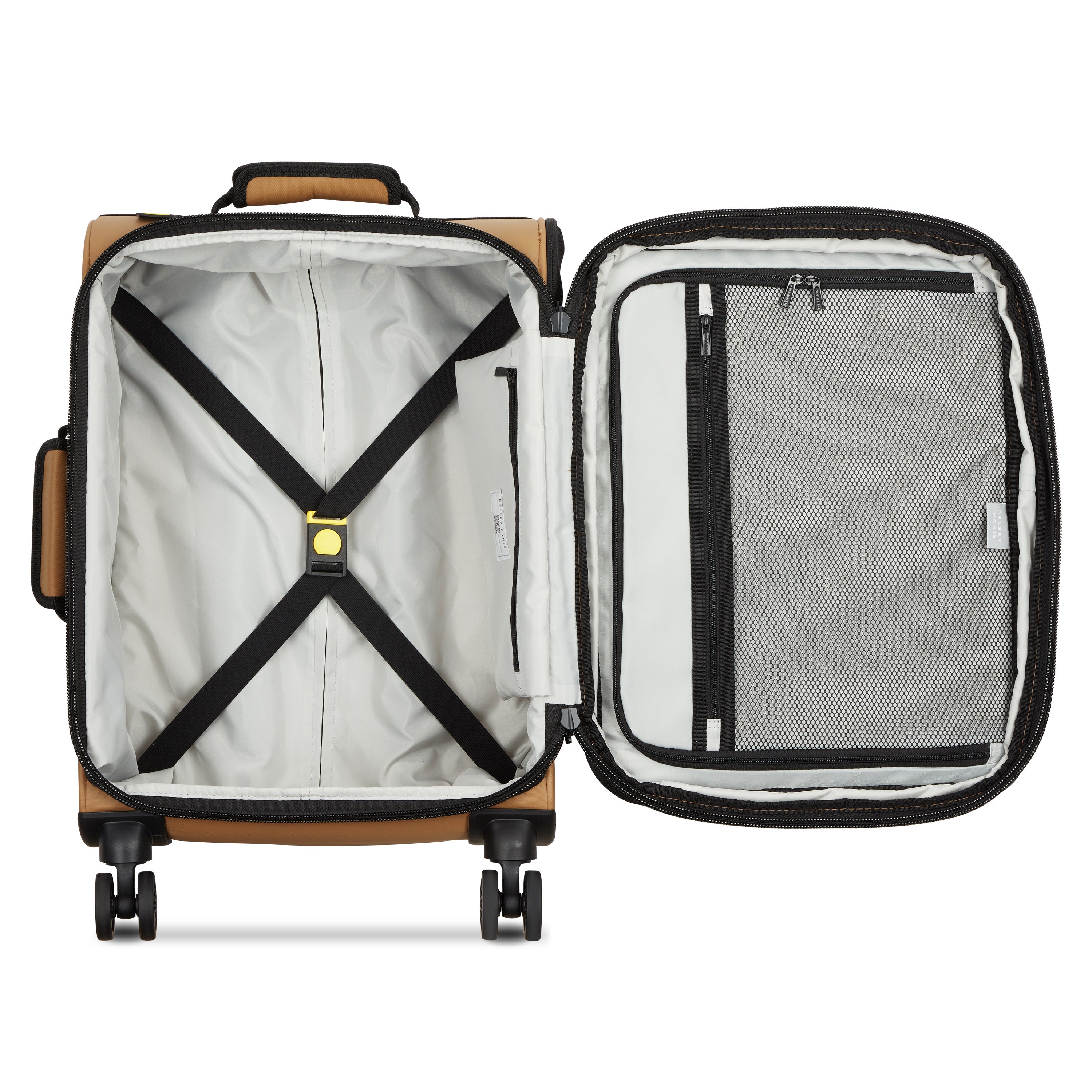 delsey-maubert-2-0-kabinenkoffer-55-cm-beige-erweiterbar-weich image 4
