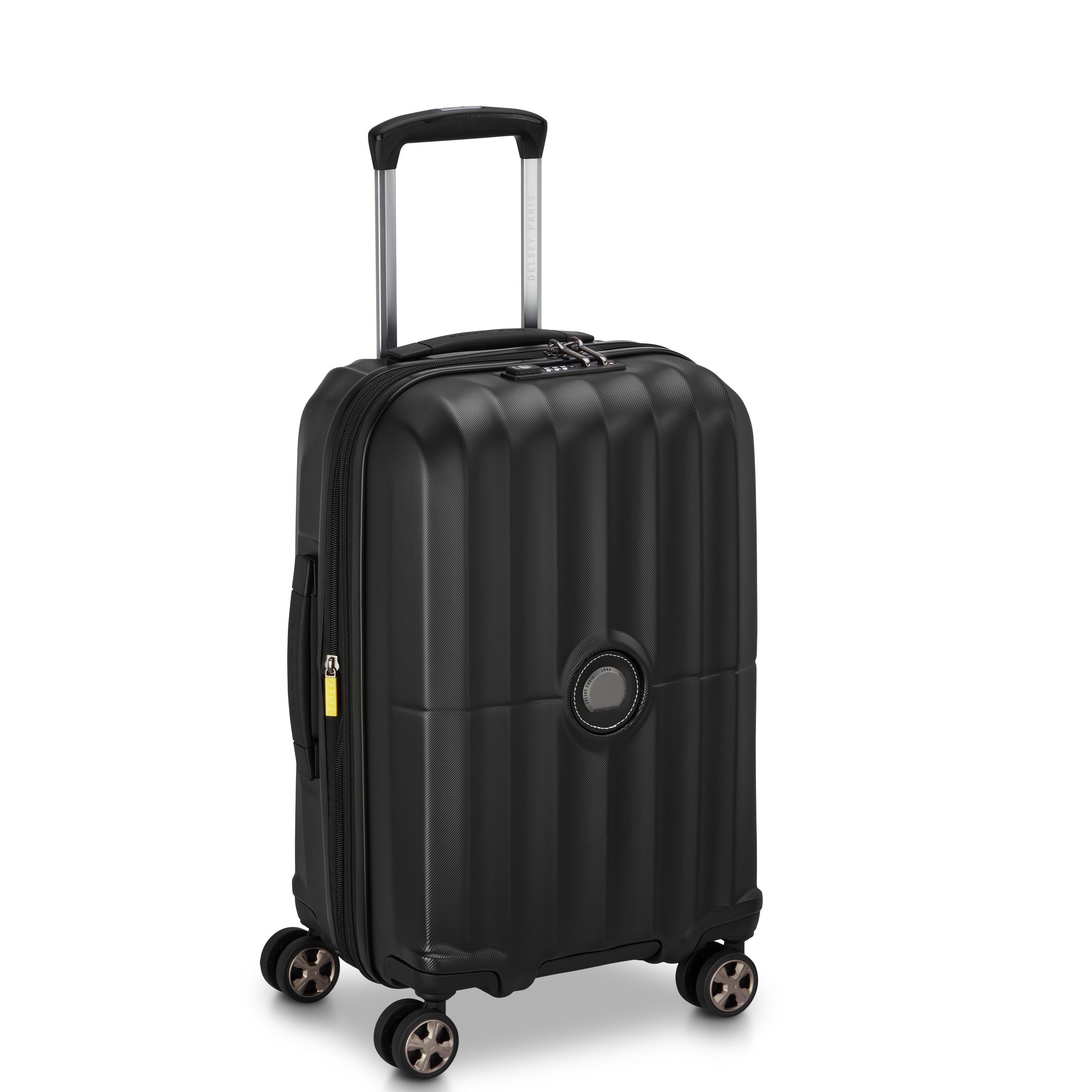 delsey-carrousel-2-kabinenkoffer-55-cm-schwarz-erweiterbar-2 image 2