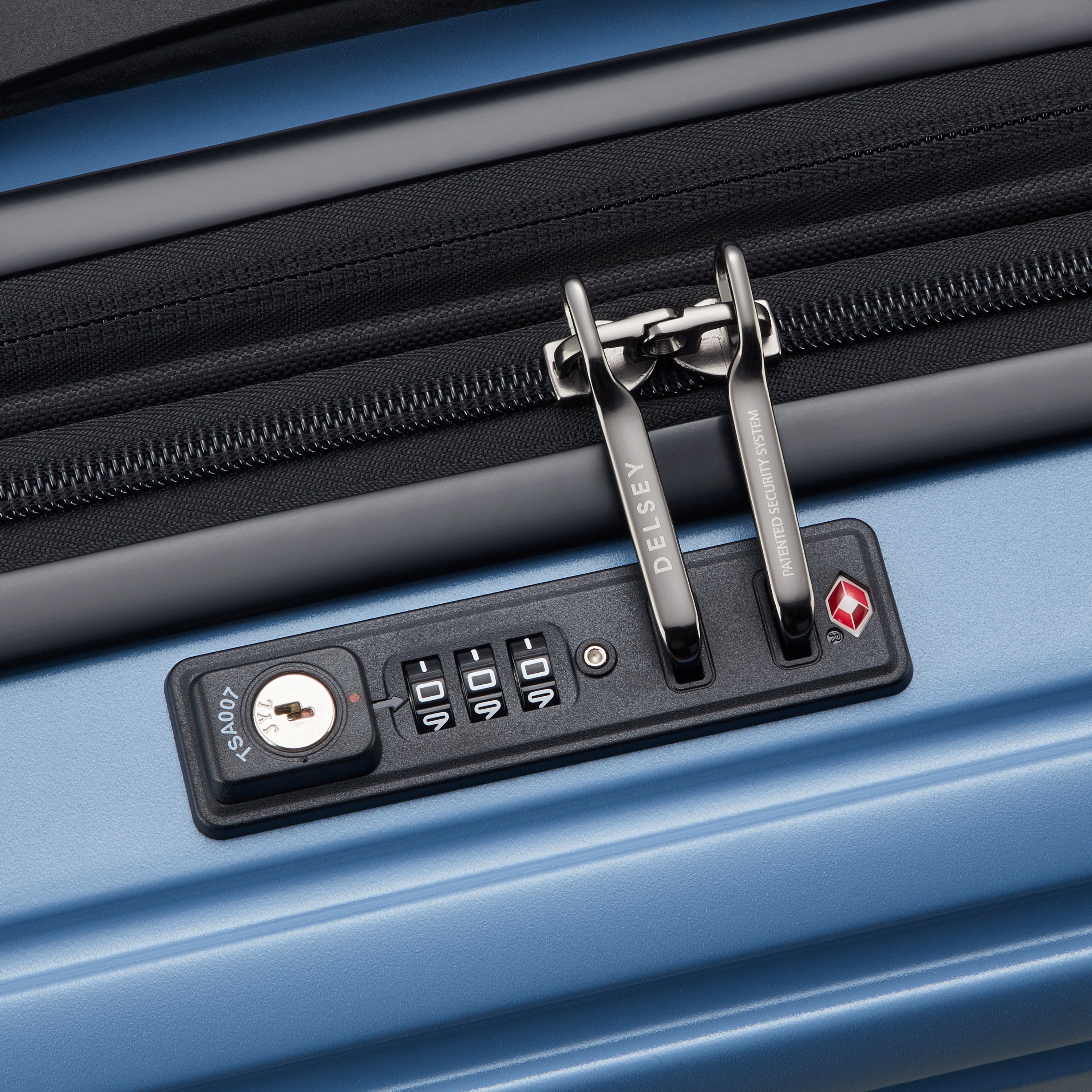 delsey-paris-caumartin-plus-kabinenkoffer-55-cm-blau-erweiterbar image 4