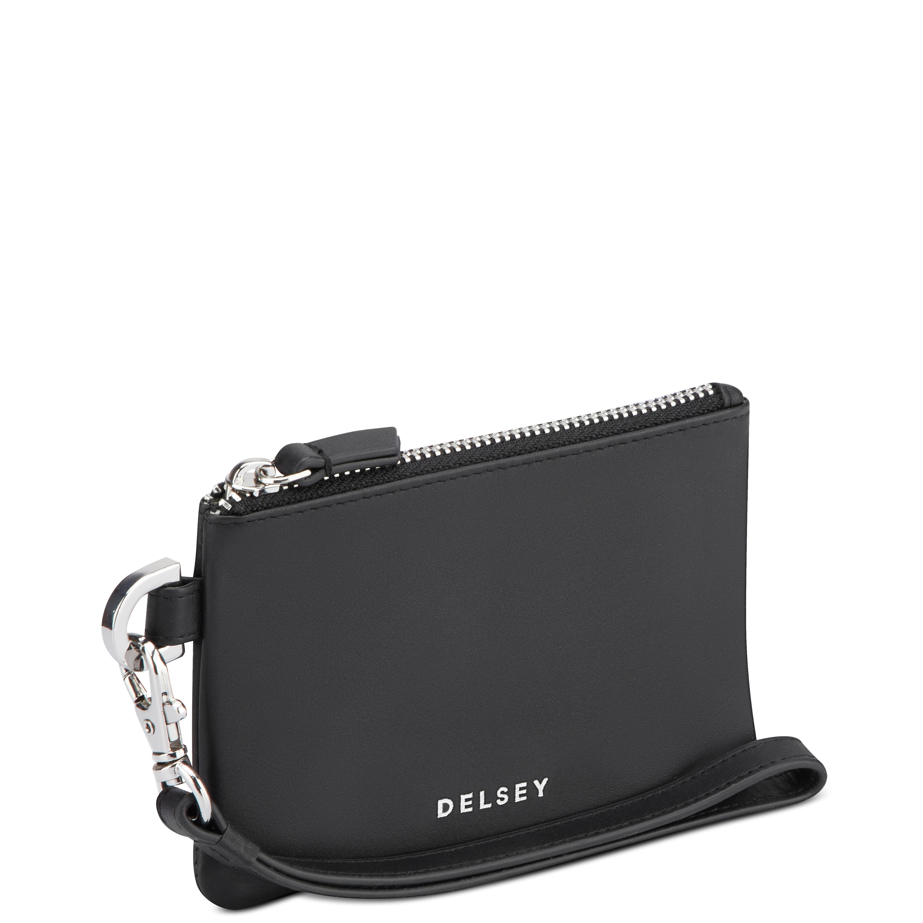 delsey-le-cuir-lisse-pouch-kosmetiktasche-schwarz-leder image 5