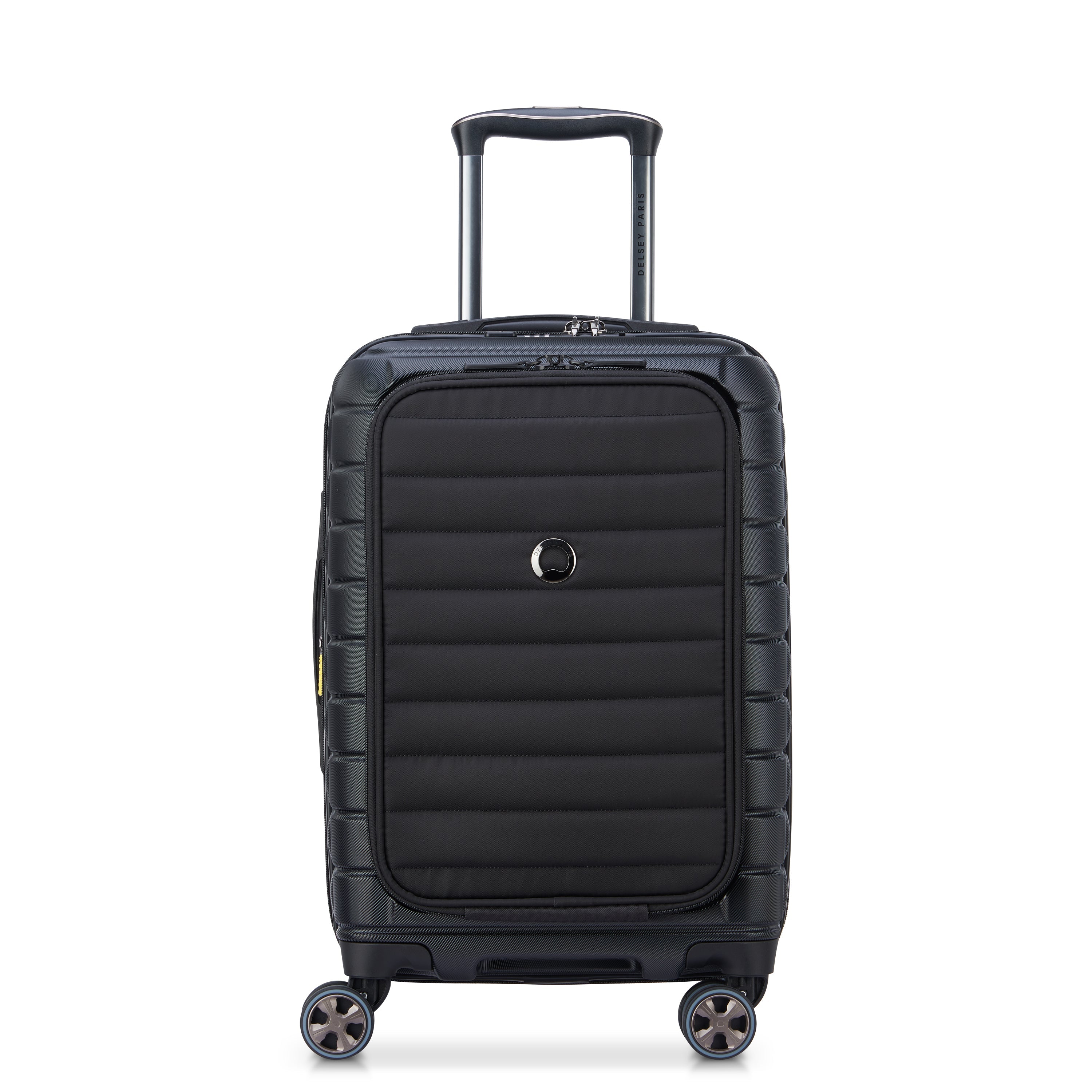 delsey-shadow-5-0-kabinenkoffer-55-cm-schwarz-erweiterbar image 1