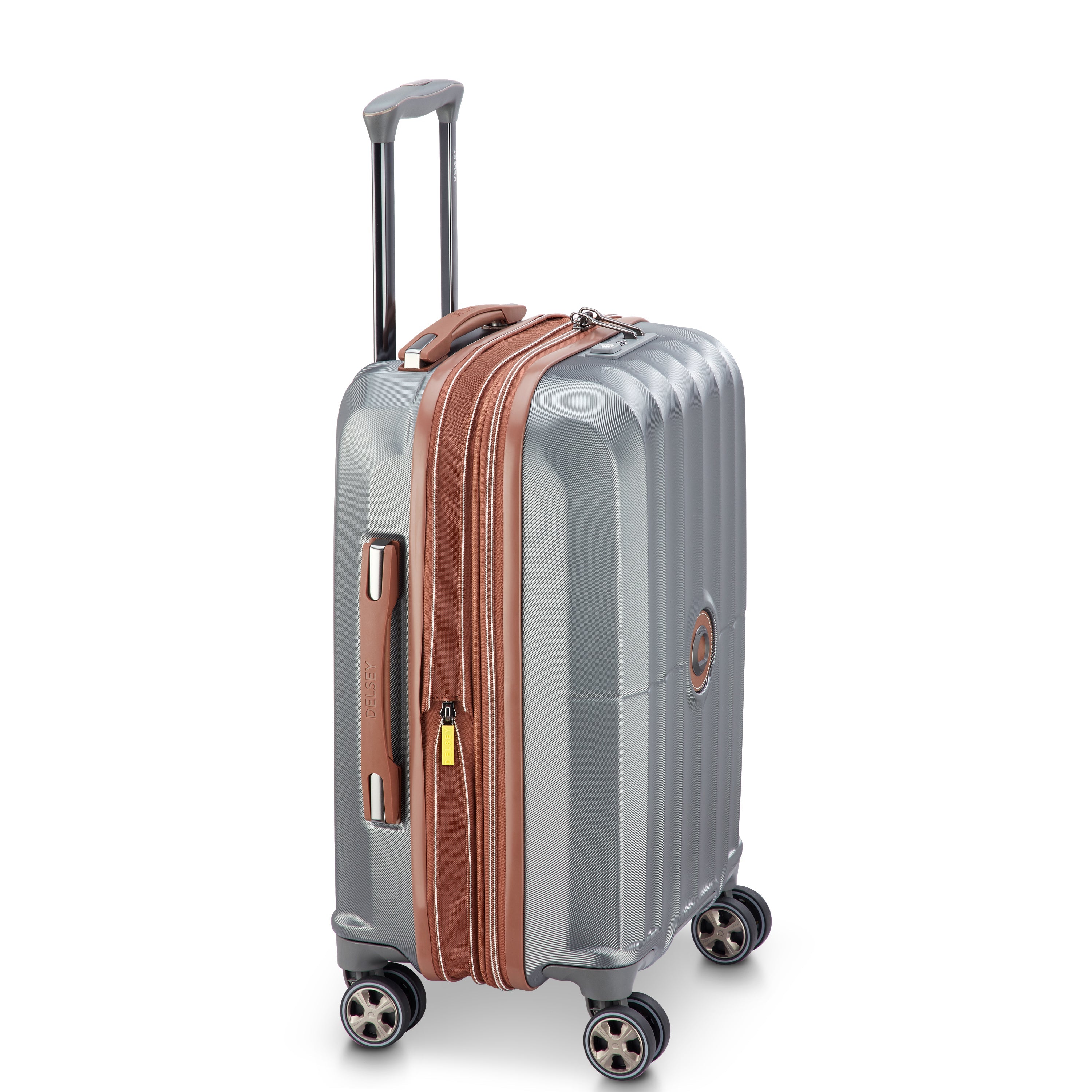 delsey-carrousel-2-kabinenkoffer-55-cm-silber image 7