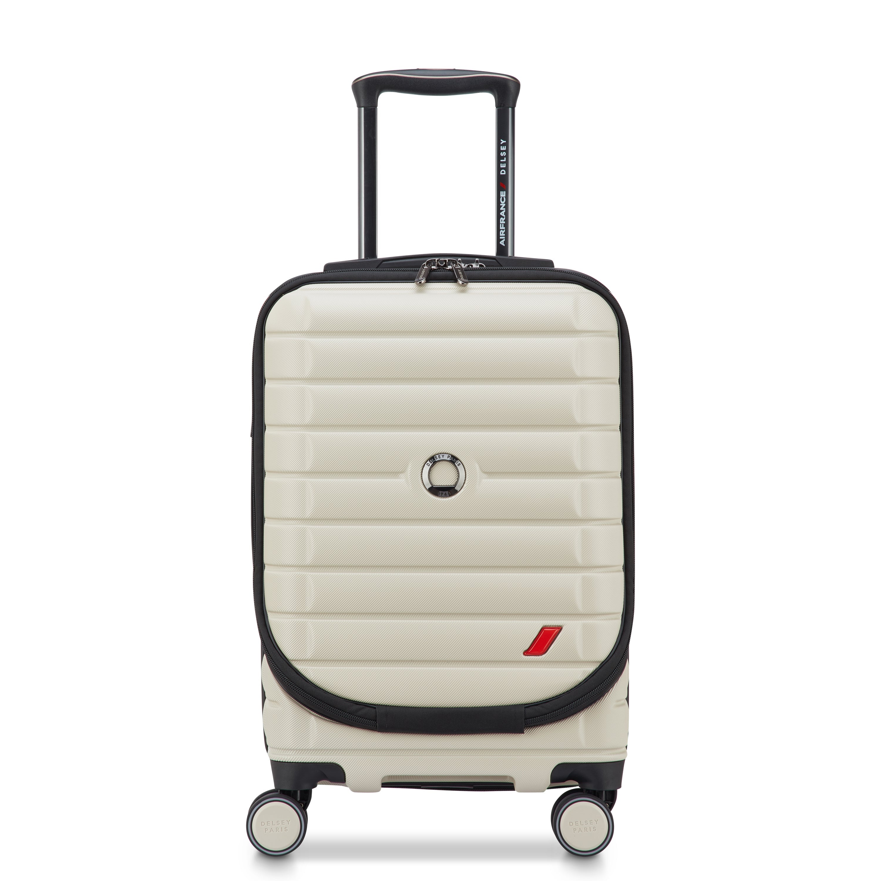 delsey-elegance-kabinenkoffer-55-cm-ivory-erweiterbar image 1