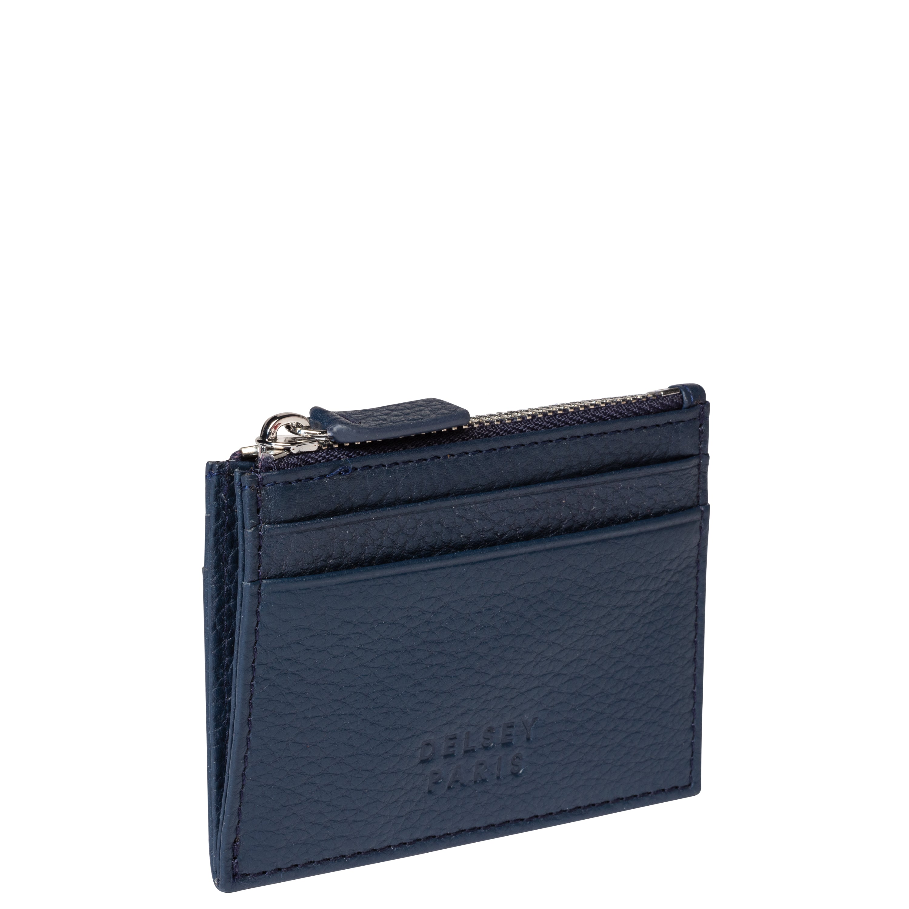 delsey-le-cuir-graine-kartenetui-navy-leder-kartenhalter image 5