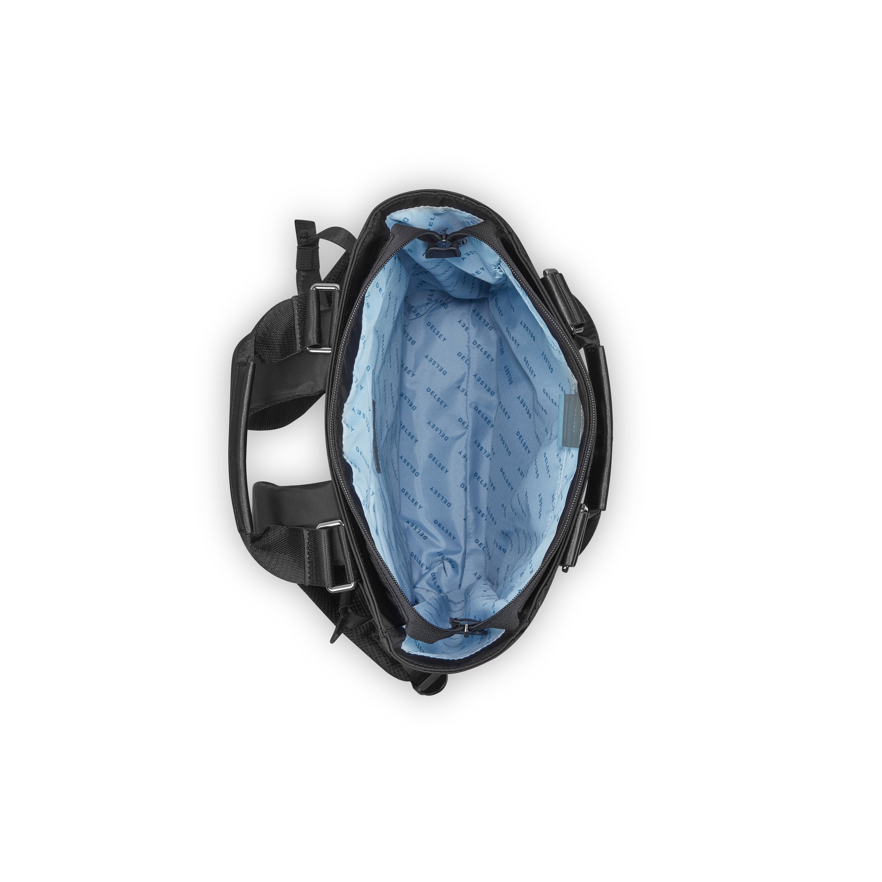 delsey-victoire-tote-rucksack-17l-schwarz-mit-laptopfach image 3
