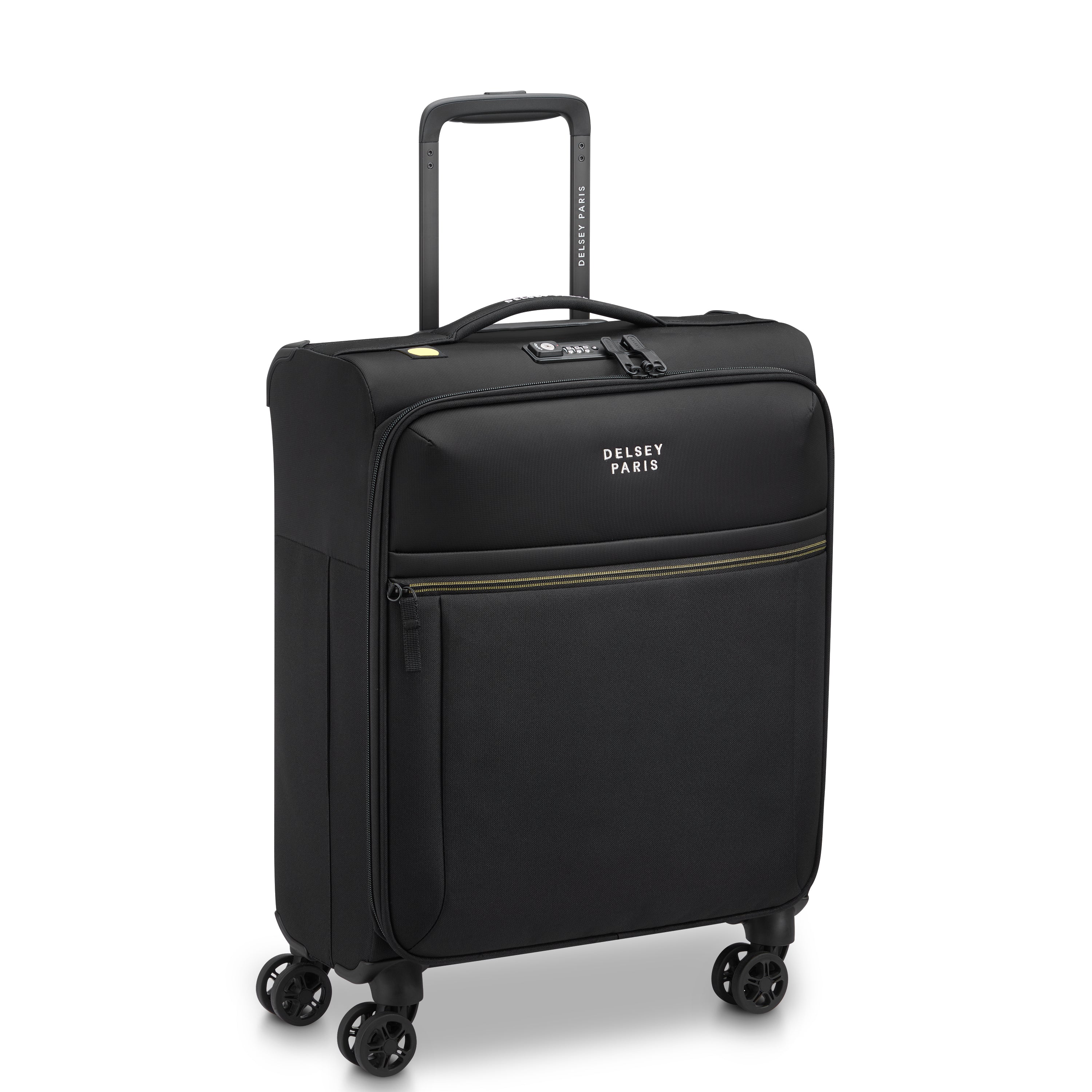 delsey-paris-brochant-3-kabinenkoffer-55cm-schwarz-slim image 2