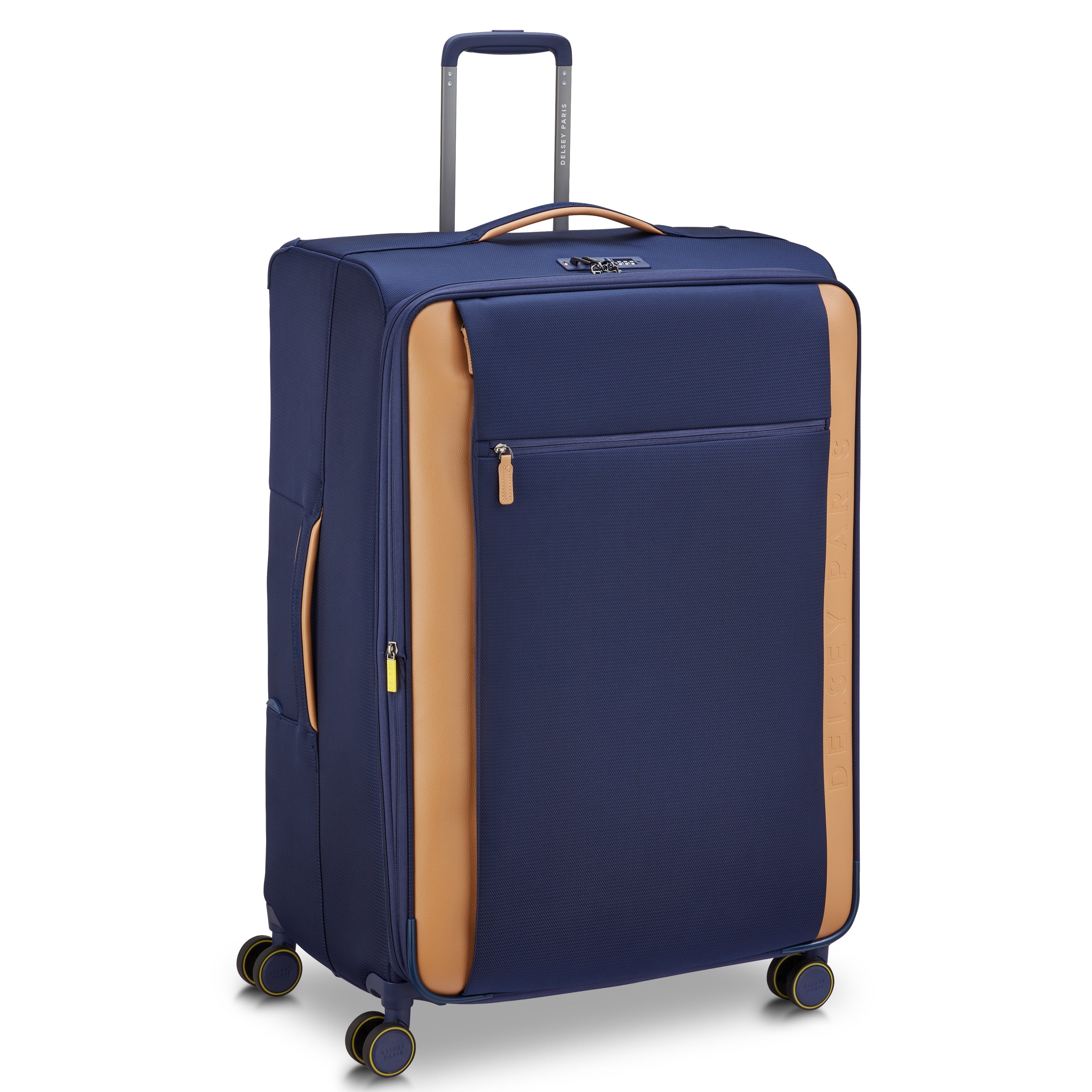 delsey-carrousel-2-montmartre-3-reisekoffer-82-cm-navy-erweiterbar image 2