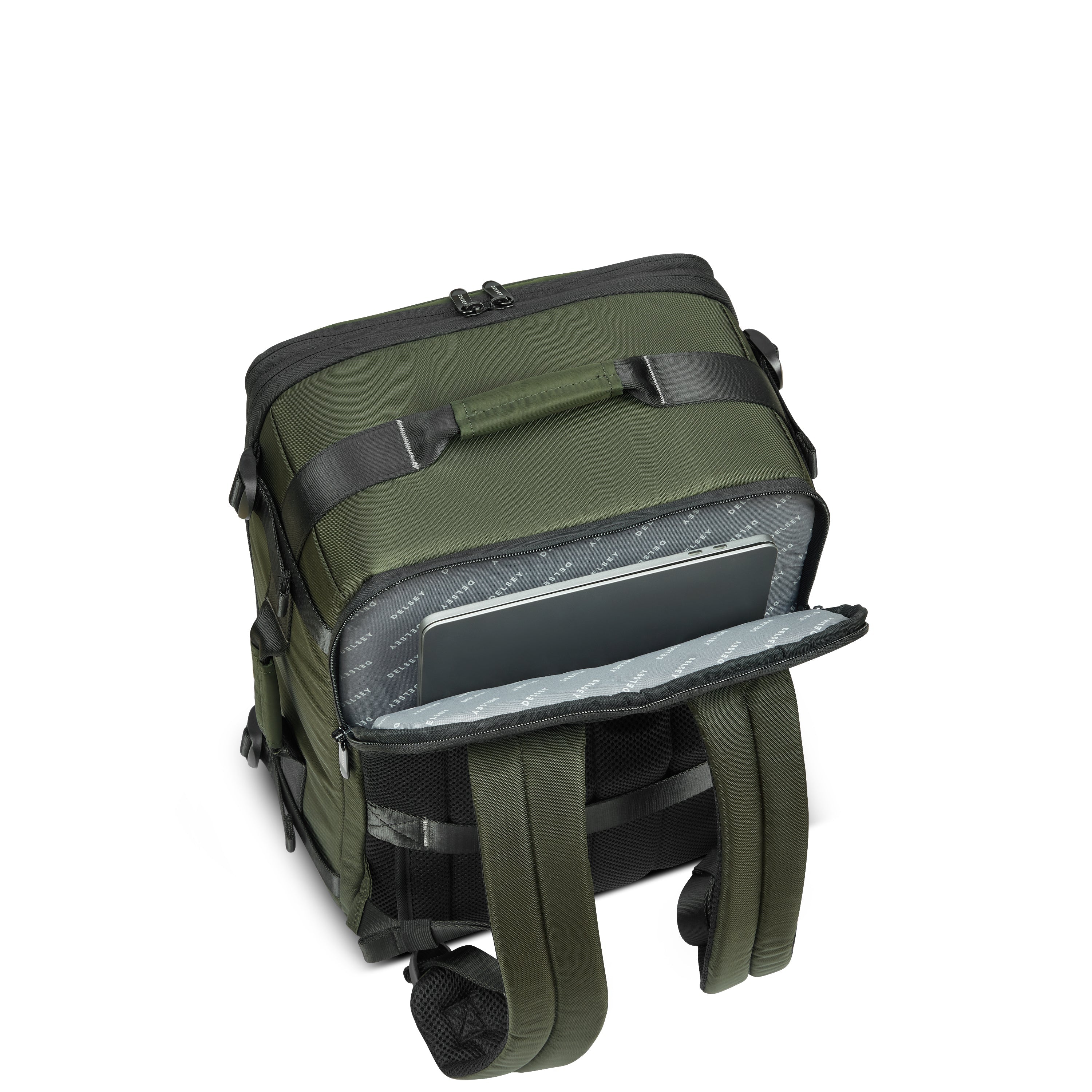 delsey-dlc-2-0-rucksack-24-l-olive-underseater-laptop image 5