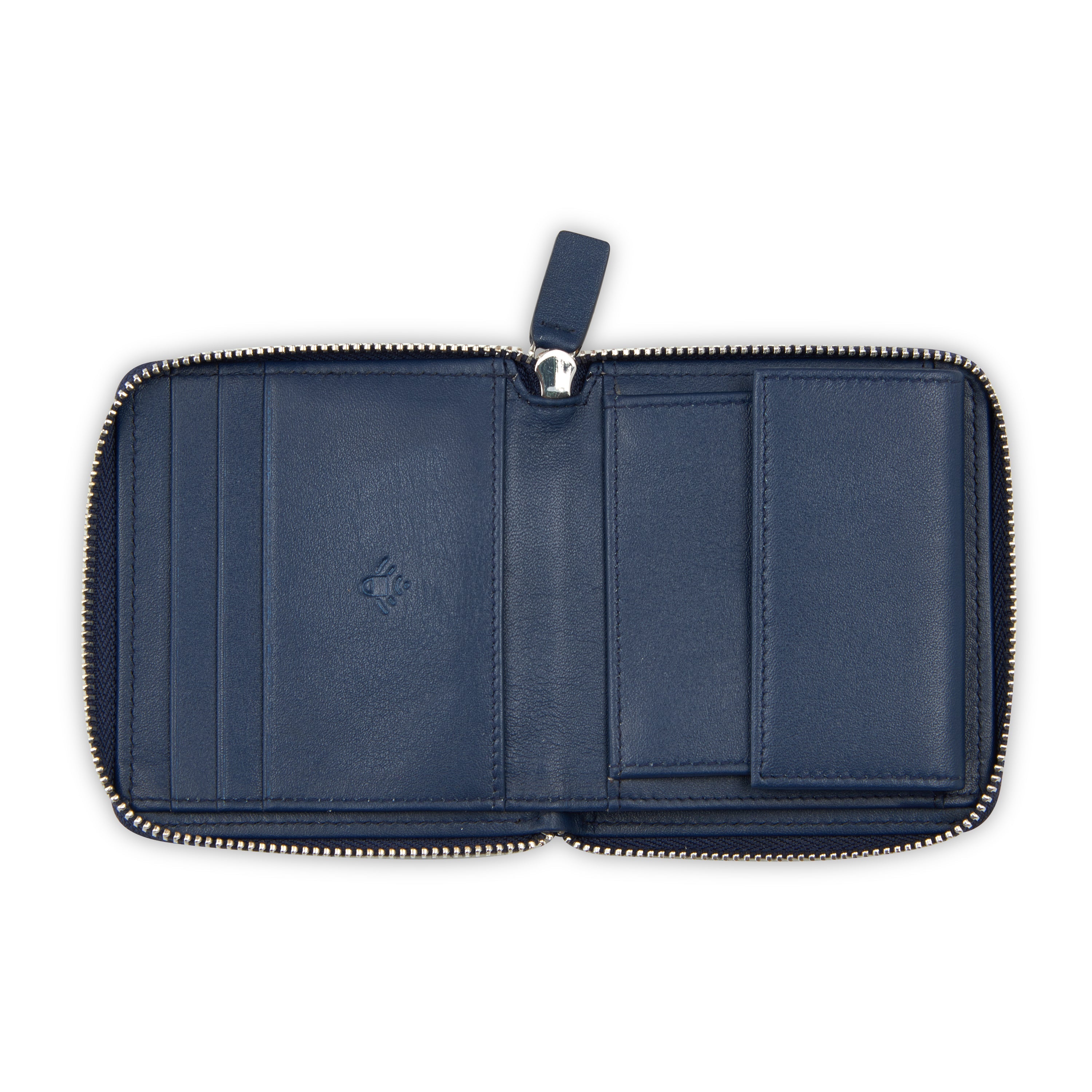 delsey-paris-le-cuir-lisse-geldb-rse-navy-leder image 3