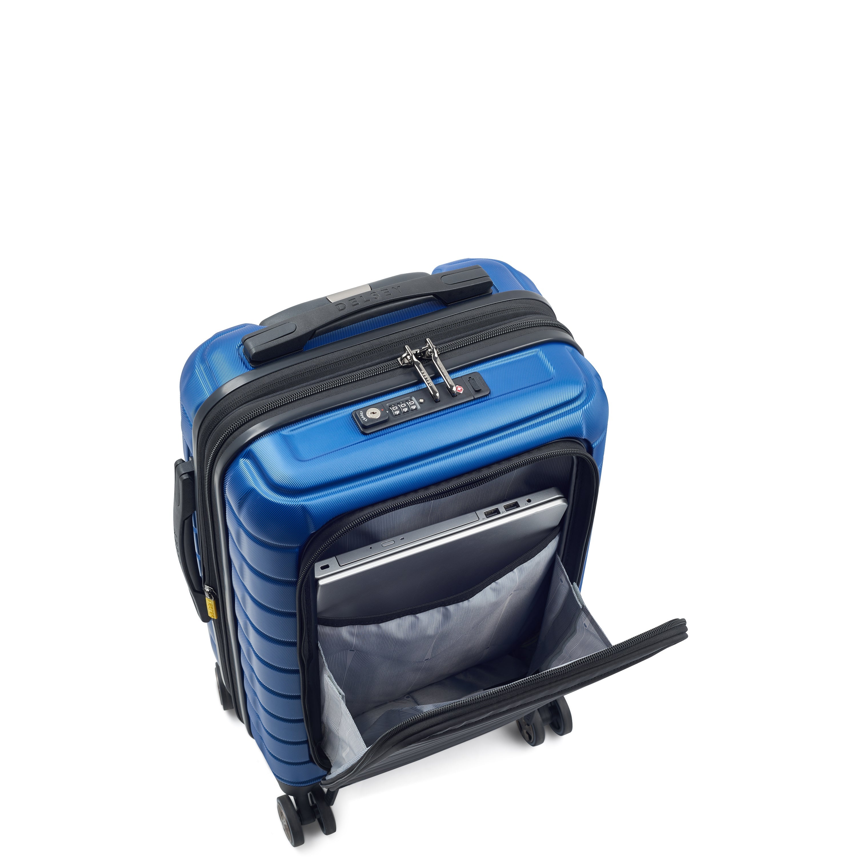 delsey-brochant-3-shadow-5-0-kabinenkoffer-55cm-blau image 8