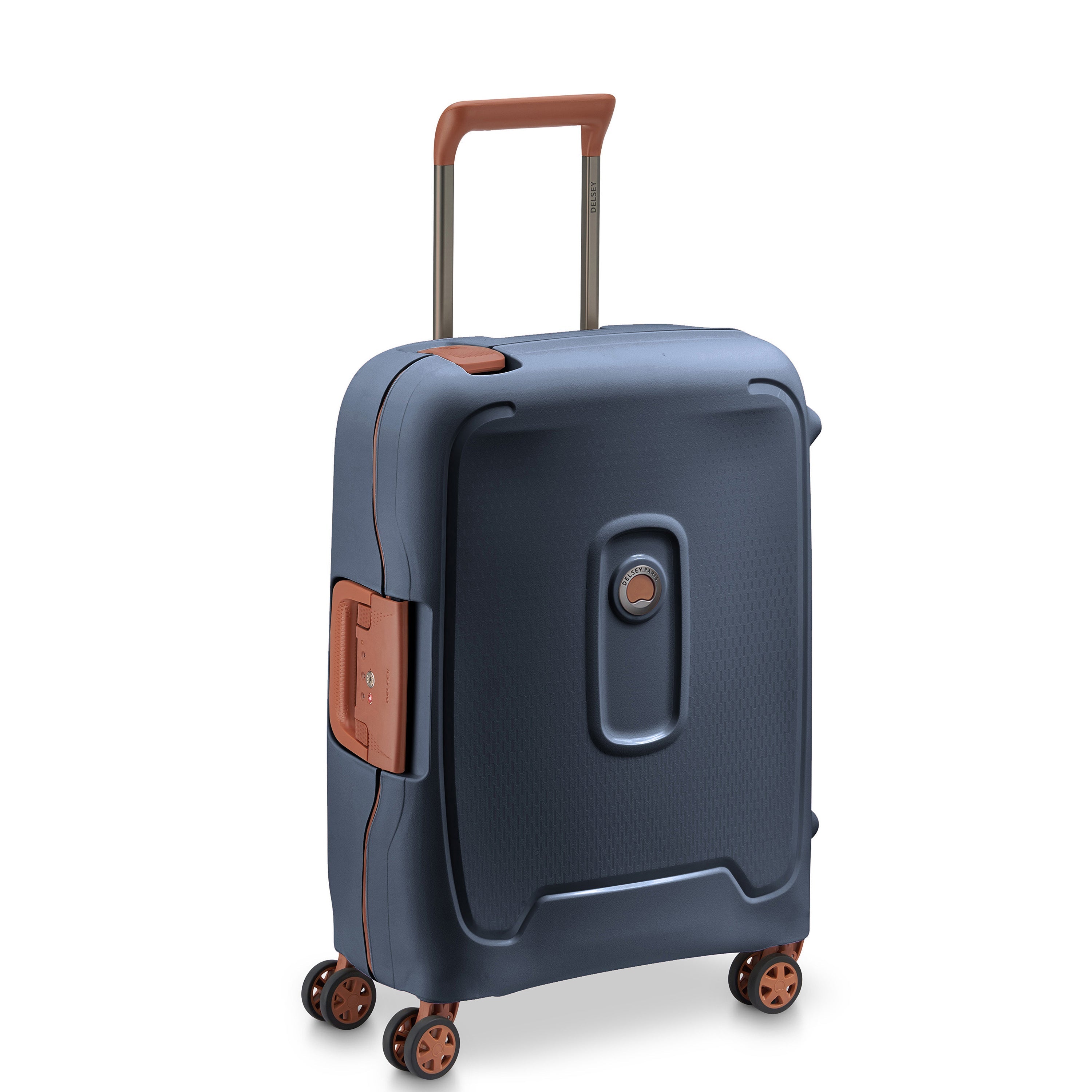 delsey-caumartin-plus-moncey-kabinenkoffer-55cm-ink-blue-trolley image 2