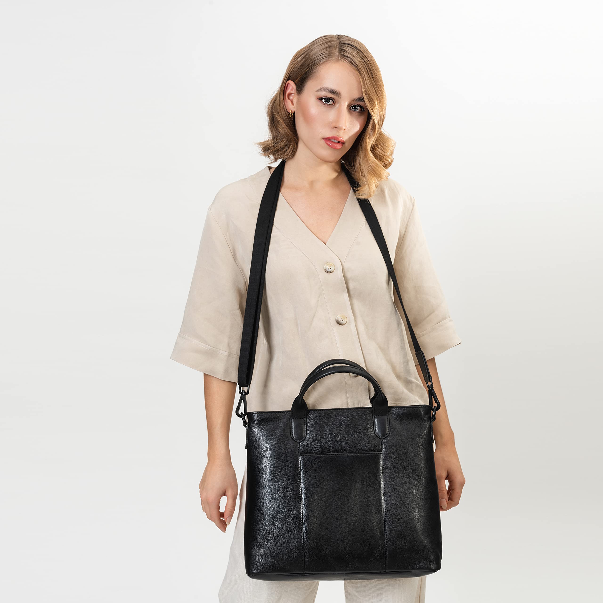 farmhood-memphis-handtasche-leder-37-cm-laptopfach image 3