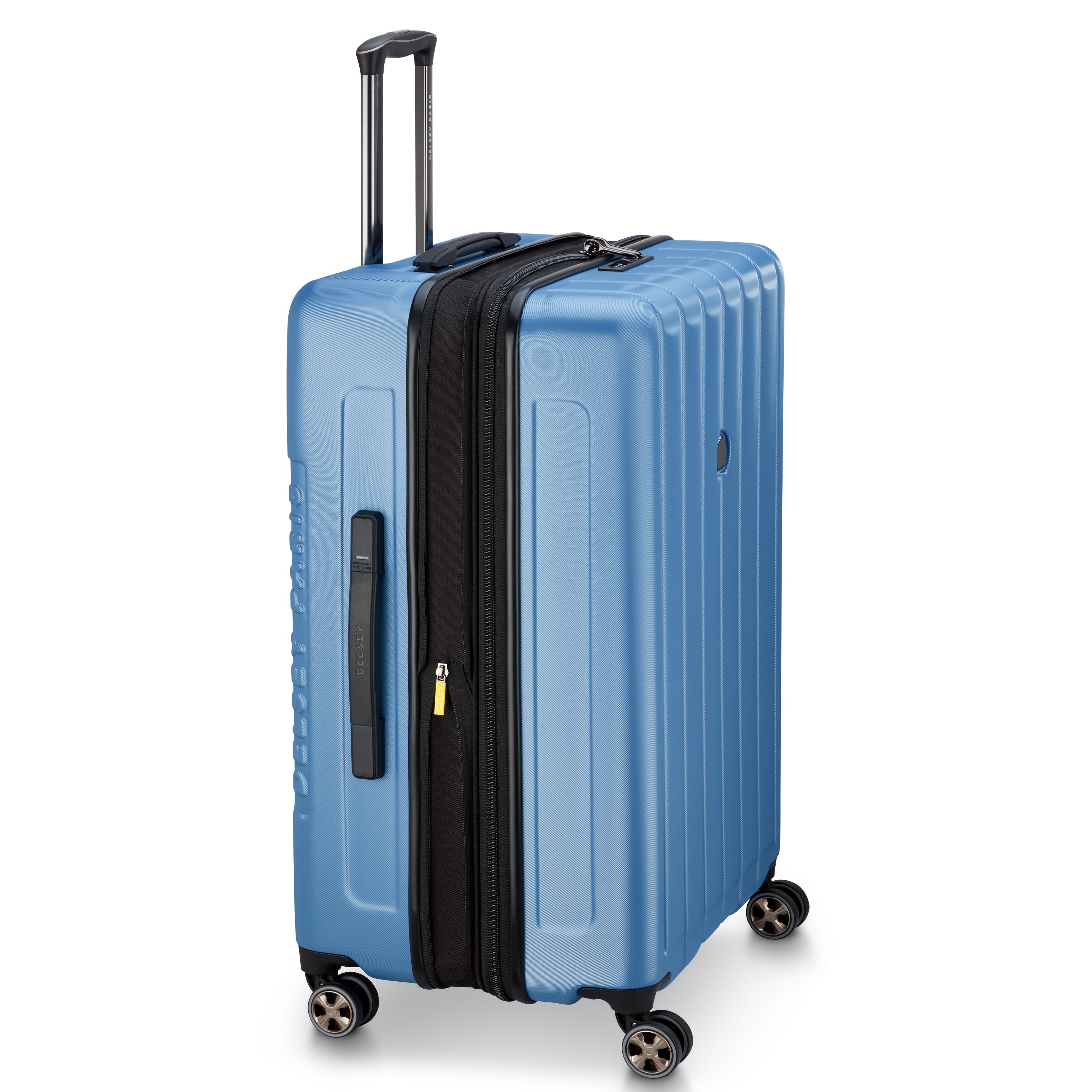 delsey-belmont-plus-longitude-koffer-76-cm-blau-erweiterbar image 7