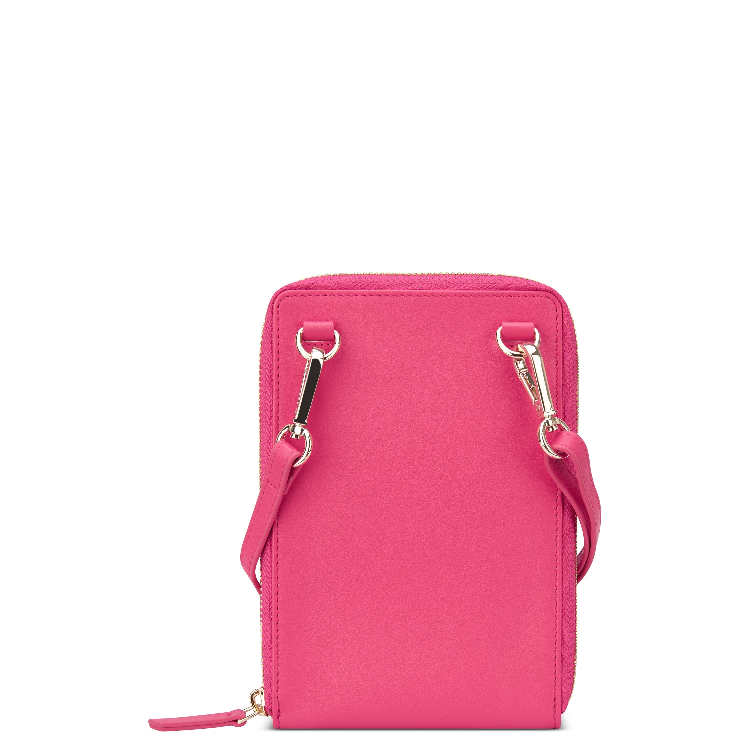 delsey-le-cuir-lisse-geldb-rse-rosa-leder image 8
