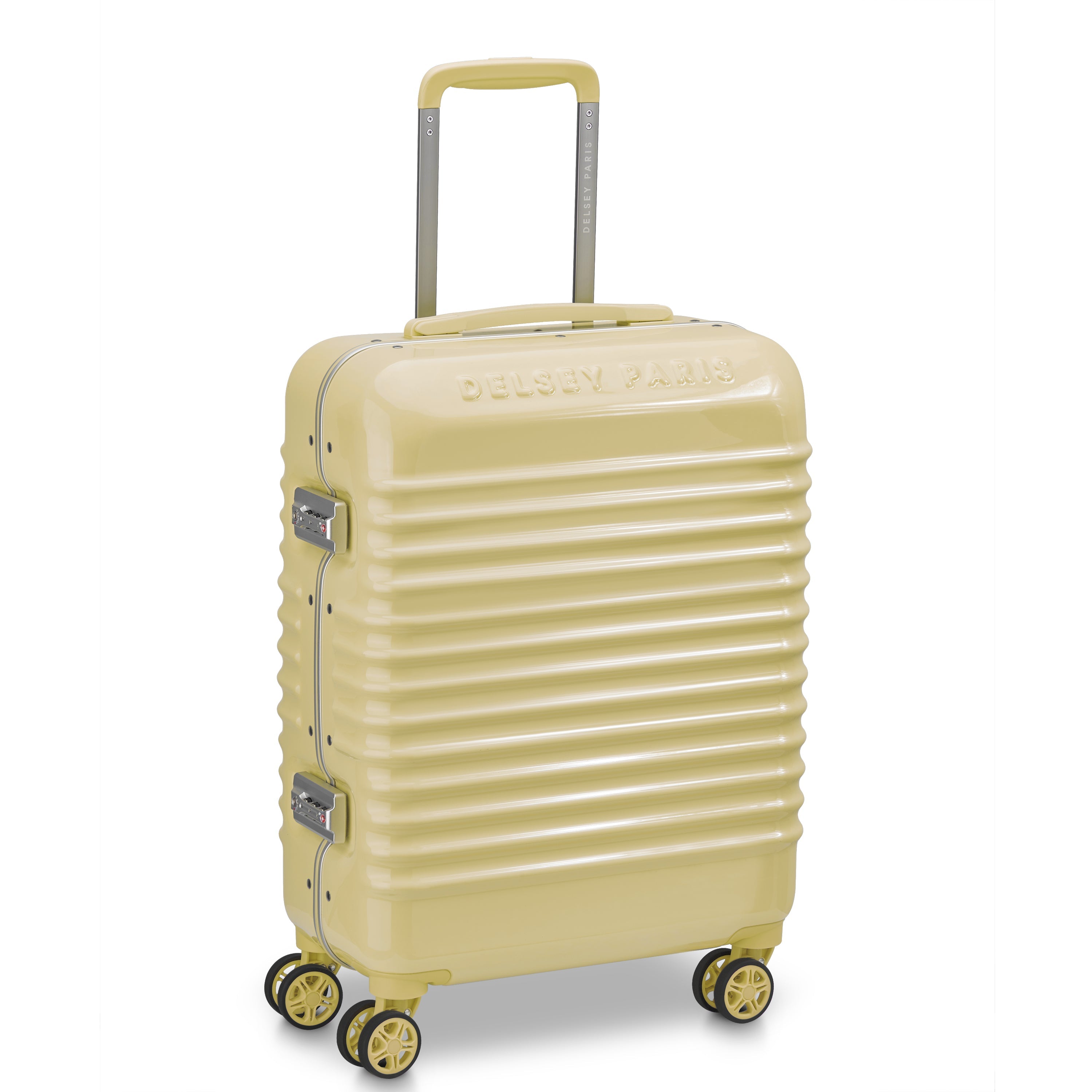 delsey-bastille-2-0-kabinenkoffer-55-cm-pale-yellow-slim image 2