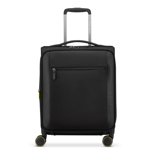 delsey-montmartre-3-kabinenkoffer-55cm-schwarz-erweiterbar image 1