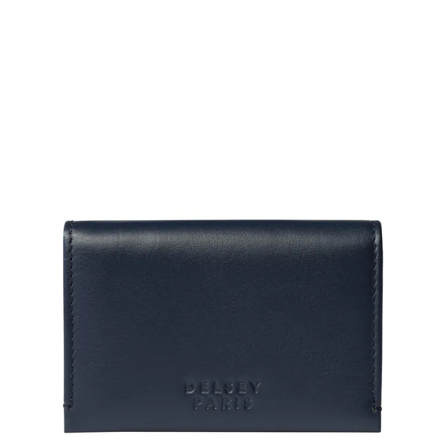 delsey-le-cuir-lisse-geldb-rse-navy-leder image 1