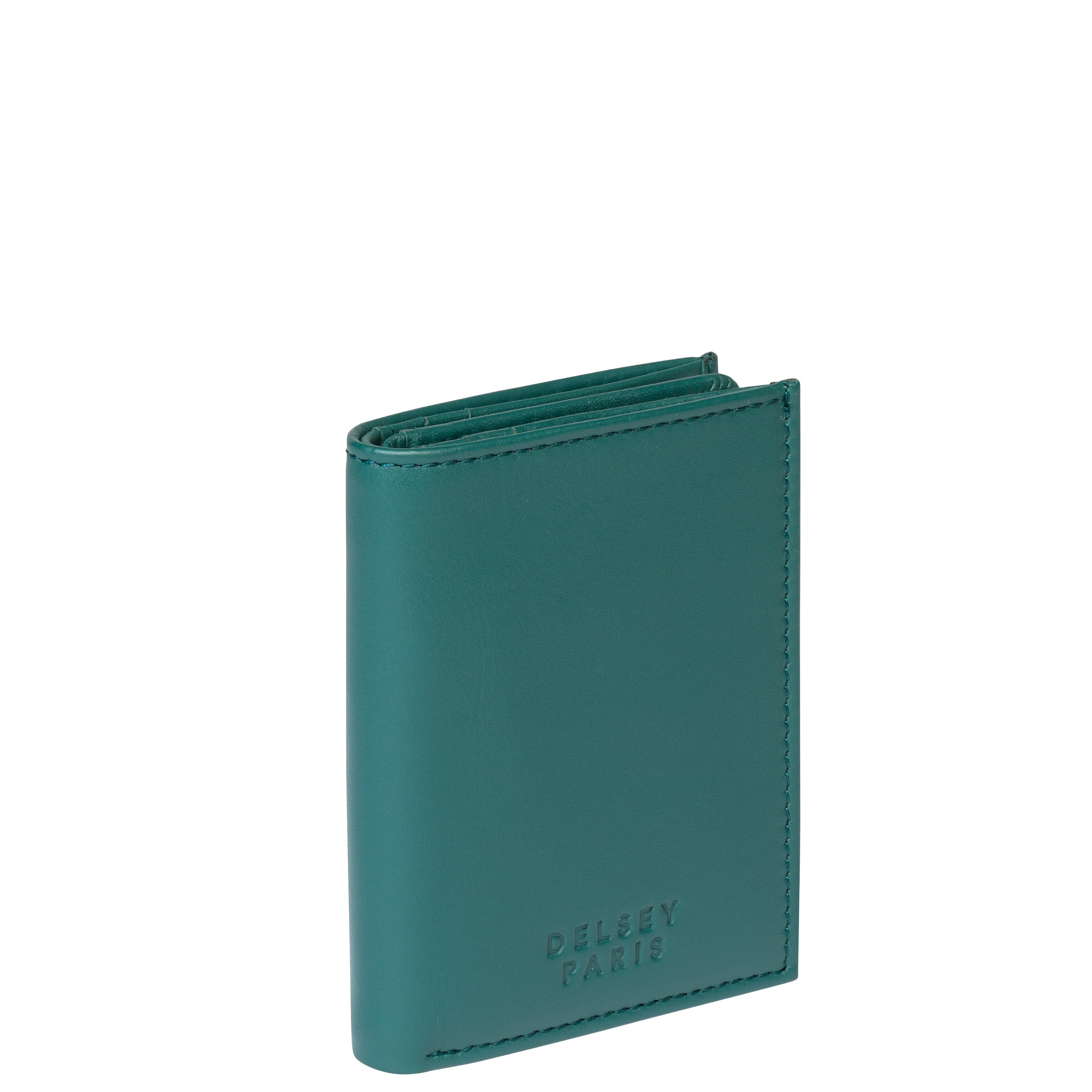 delsey-le-cuir-lisse-geldb-rse-gr-n-leder-2 image 2