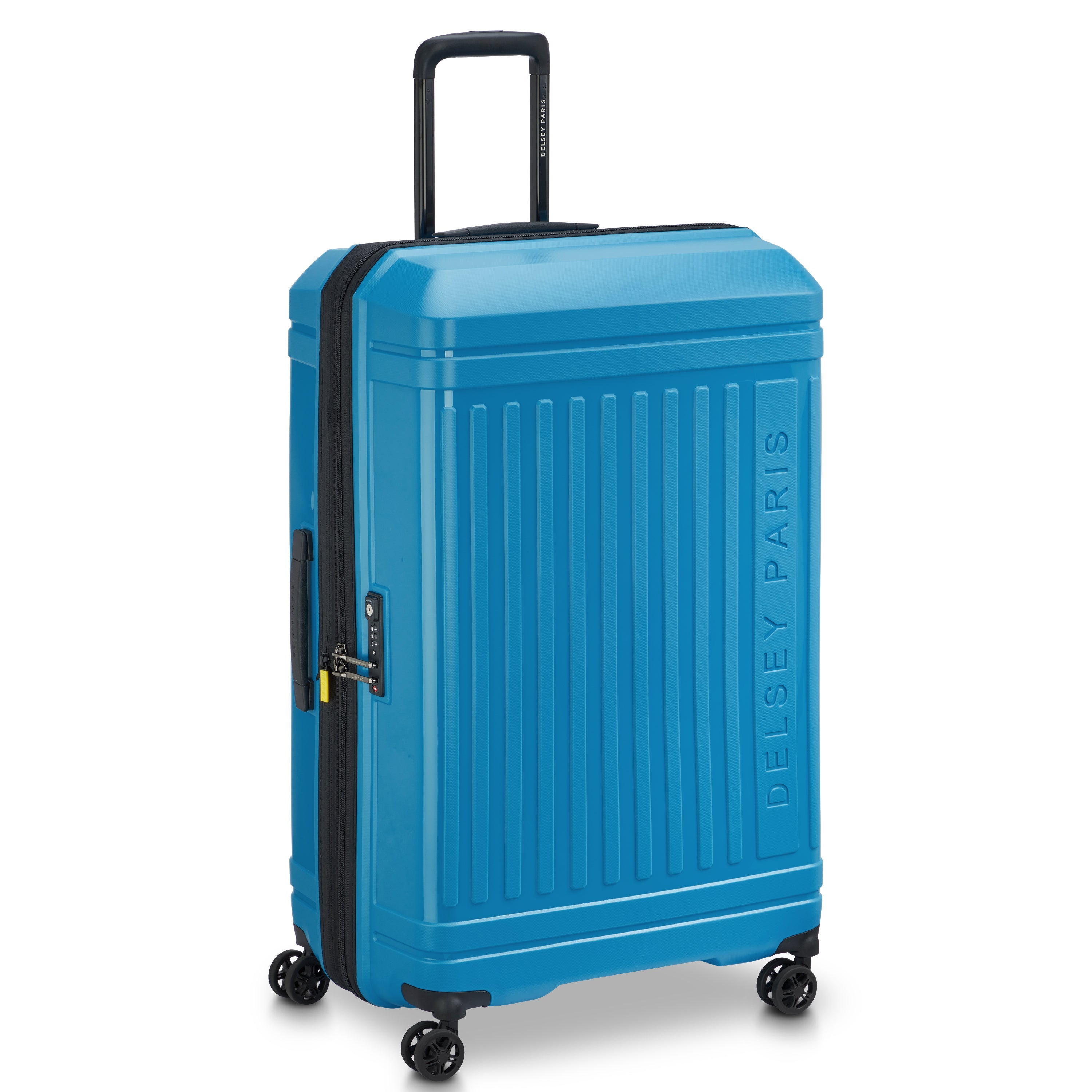 delsey-belmont-plus-lutece-se-koffer-79-cm-pfauenblau-erweiterbar image 2