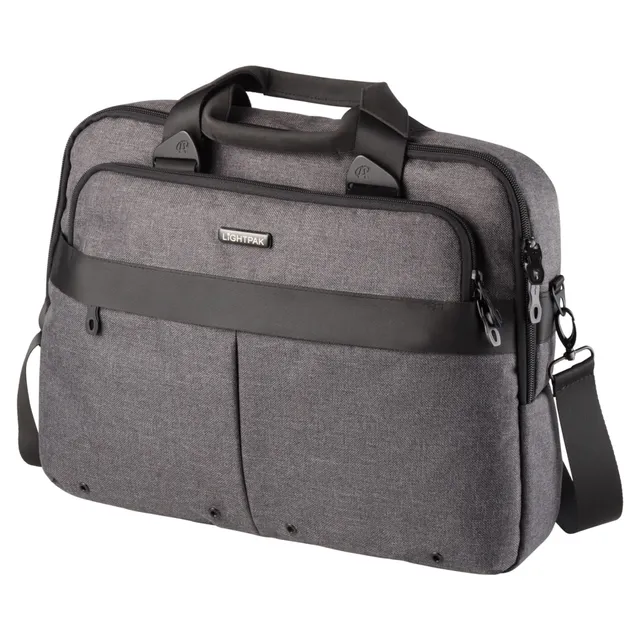 alumaxx-wookie-laptoptasche-17-zoll-grau-polyester image 1
