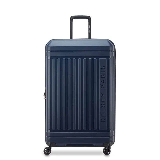 delsey-lutece-se-68-cm-hartschalenkoffer-navy-erweiterbar image 1