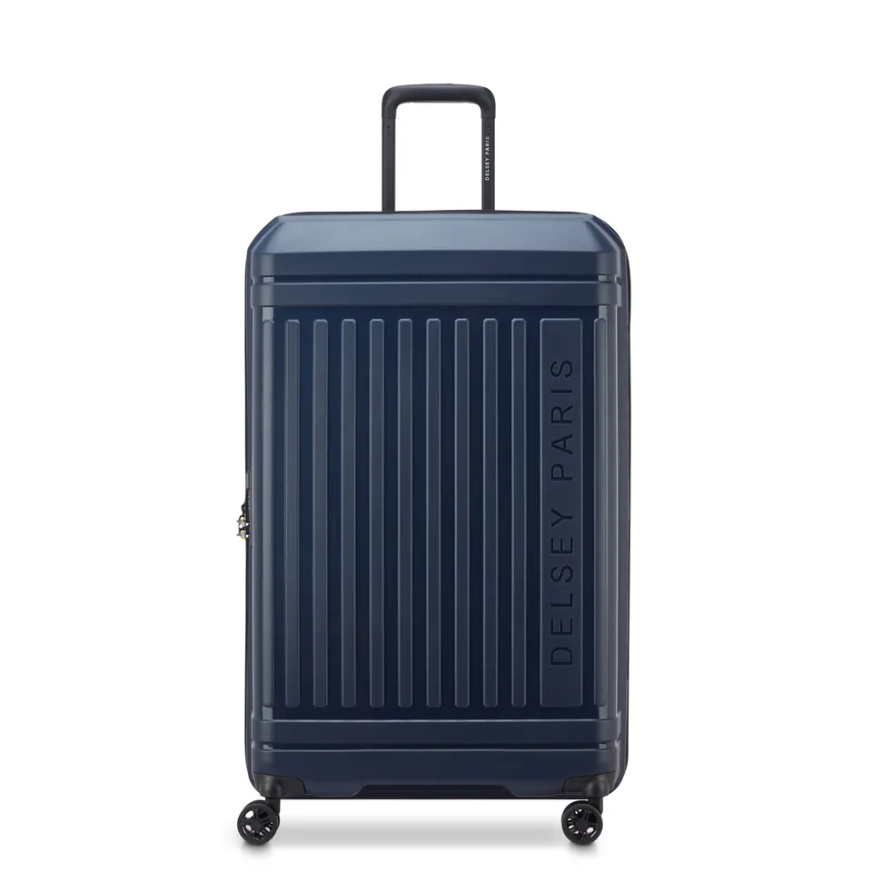 delsey-lutece-se-68-cm-hartschalenkoffer-navy-erweiterbar image 1