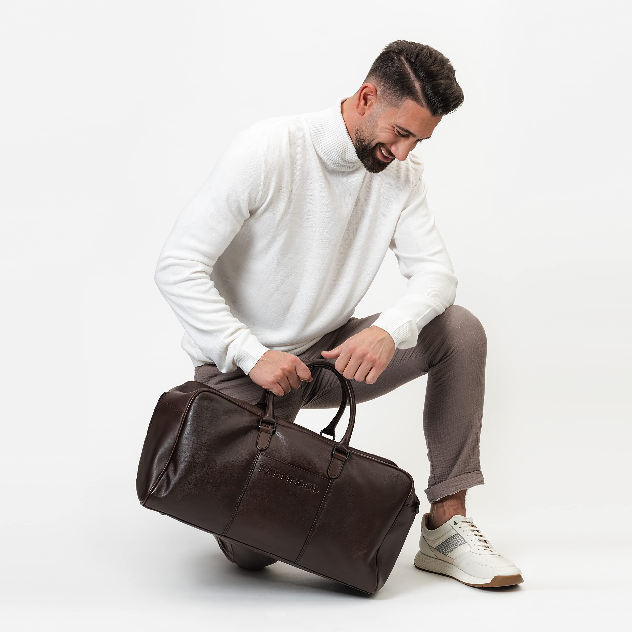 farmhood-memphis-reisetasche-leder-weekender-53-cm-36-l image 2