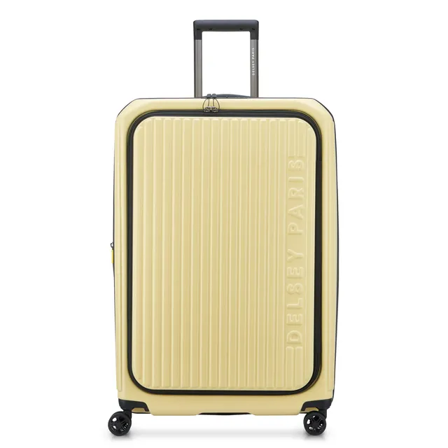 delsey-paris-brochant-3-securitime-zip-koffer-75-5-cm-gelb-erweiterbar image 1