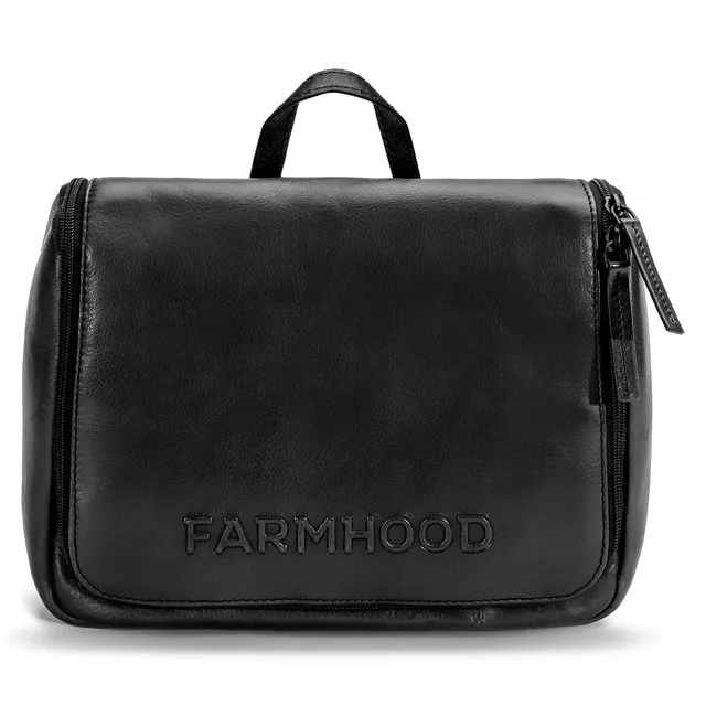 farmhood-memphis-kulturbeutel-leder-28-cm-mit-haken-zum-aufh-ngen image 1