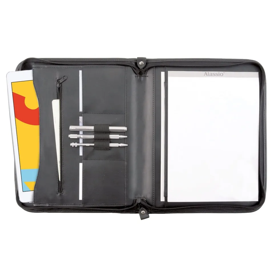 alassio-milano-rei-verschlussmappe-a4-schwarz-leder image 1