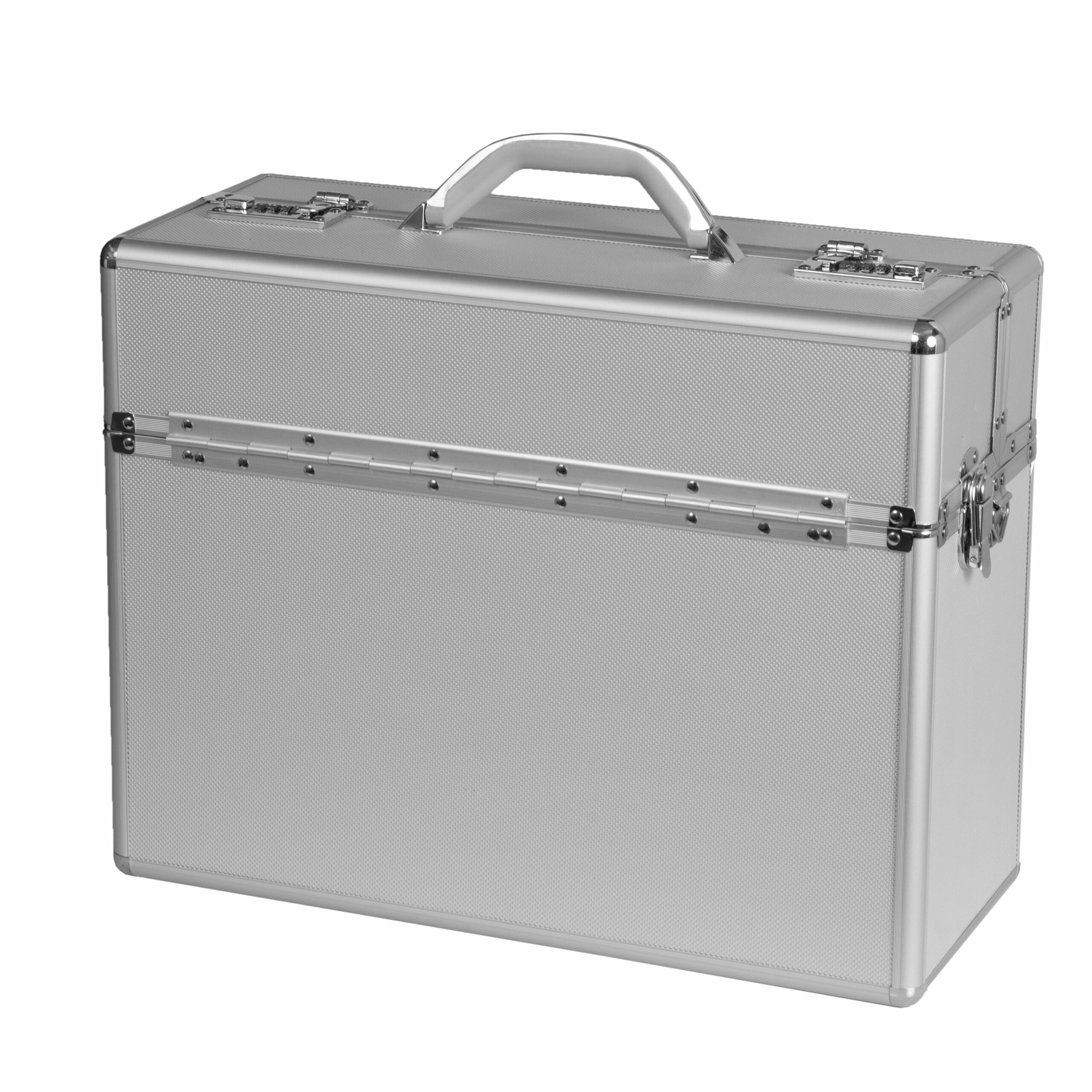 alumaxx-alpha-pilotenkoffer-aluminium-silber-mit-zahlenschloss image 1