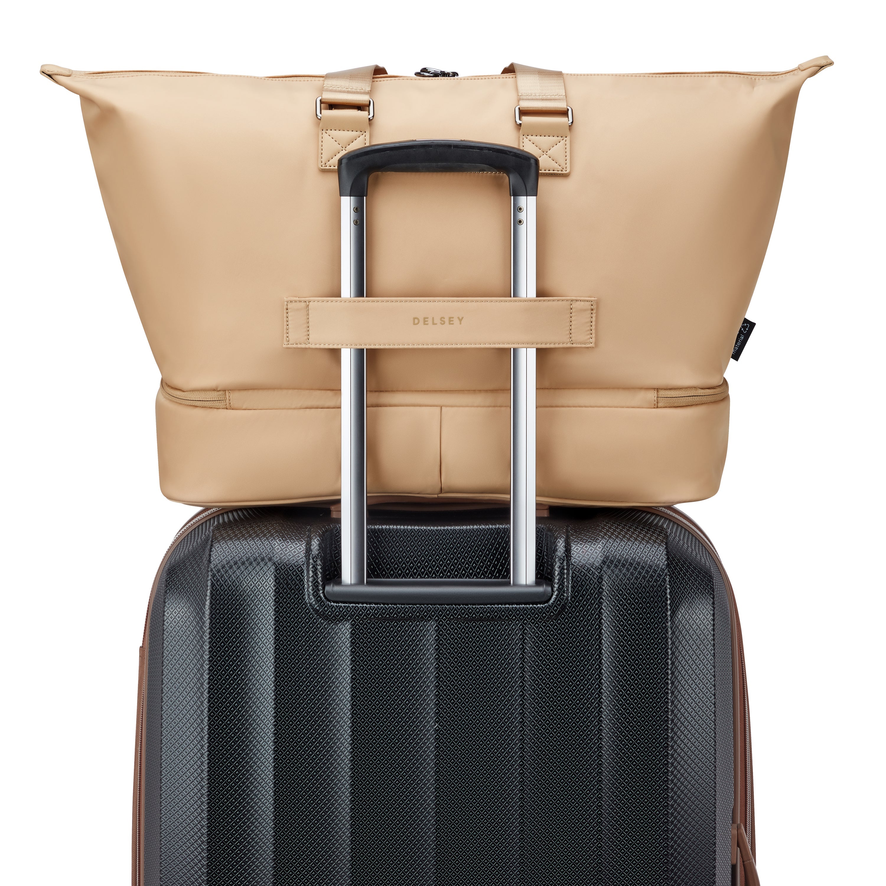 delsey-elegance-victoire-weekender-reisetasche-61-cm-sand image 5