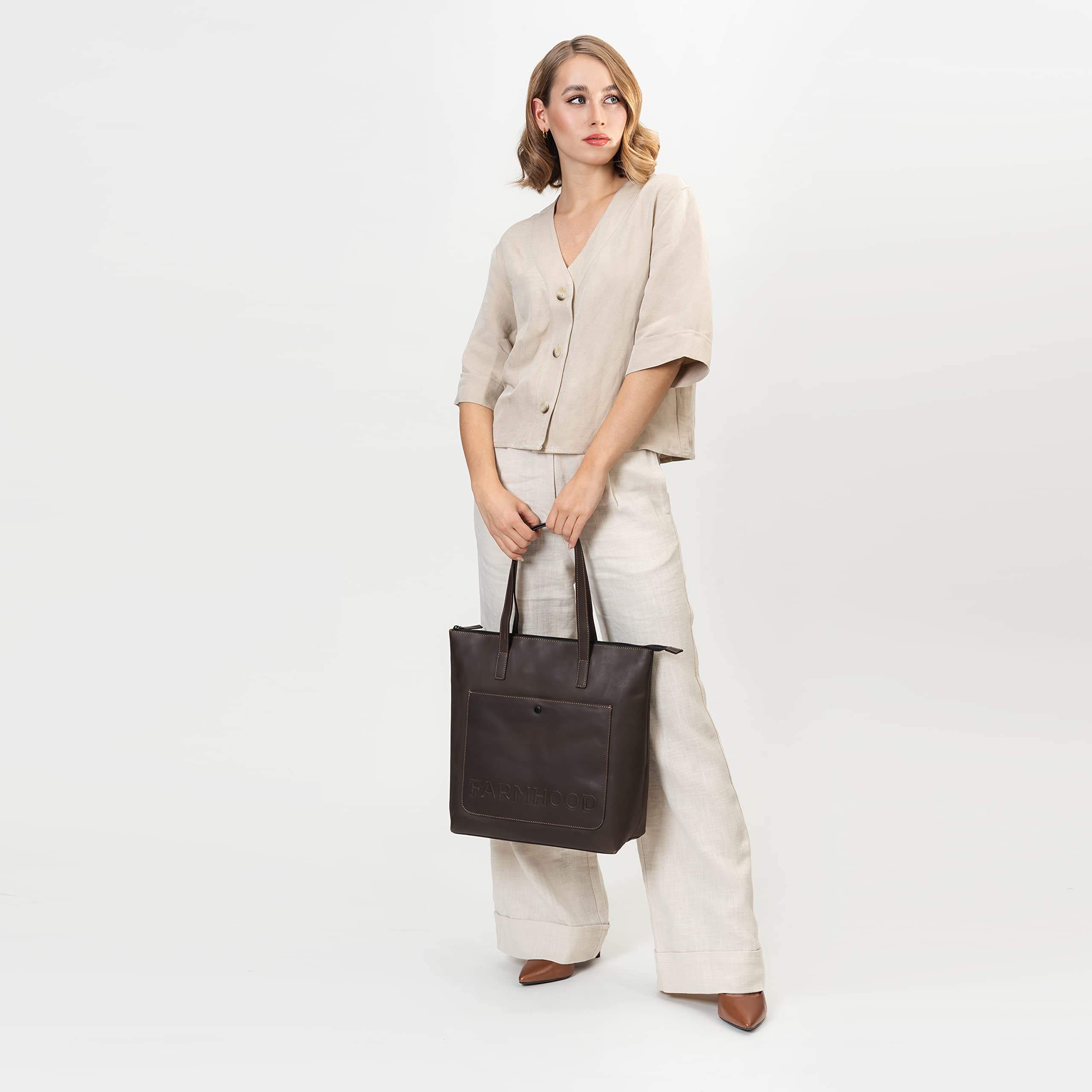 farmhood-nashville-shopper-leder-35-cm-schultertasche-damen image 2