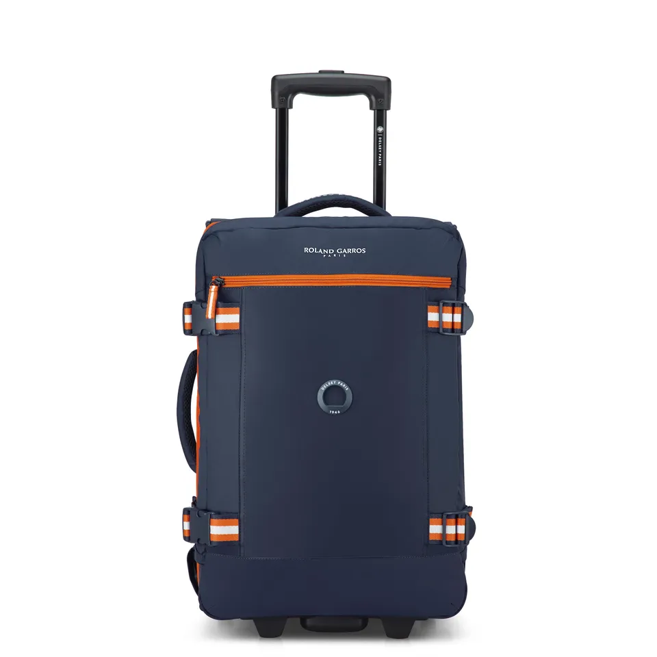 delsey-paris-maubert-2-0-trolley-rucksack-48l-blau-kabine image 1