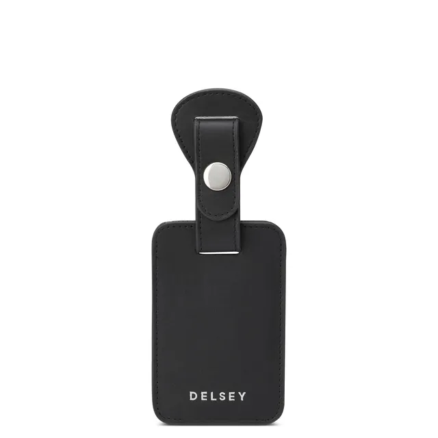 delsey-le-cuir-lisse-kofferanh-nger-schwarz-leder image 1