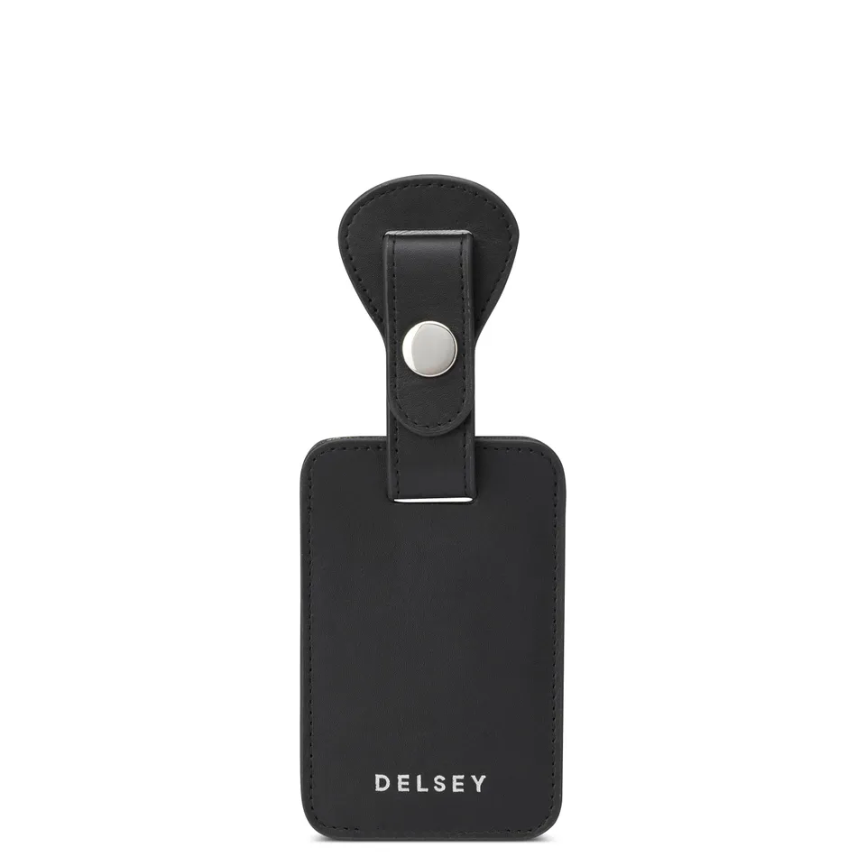 delsey-le-cuir-lisse-kofferanh-nger-schwarz-leder image 1