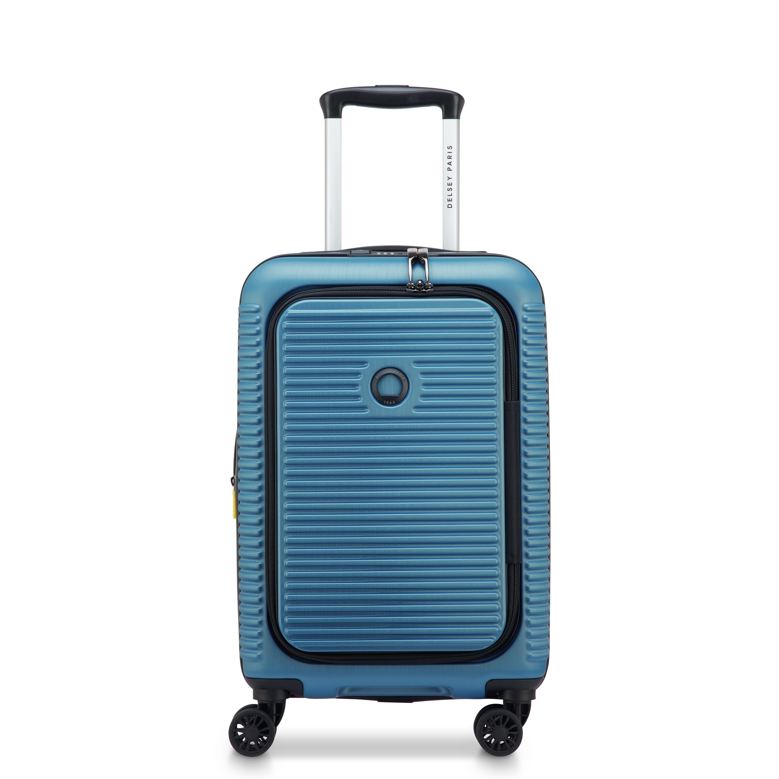 delsey-paris-freestyle-kabinenkoffer-55-cm-blau-erweiterbar image 1