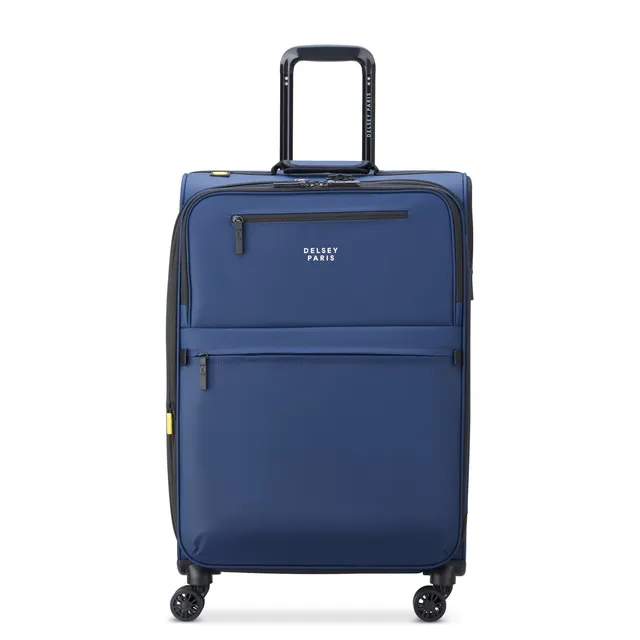 delsey-paris-maubert-2-0-koffer-66-cm-blau-erweiterbar-mittel image 1