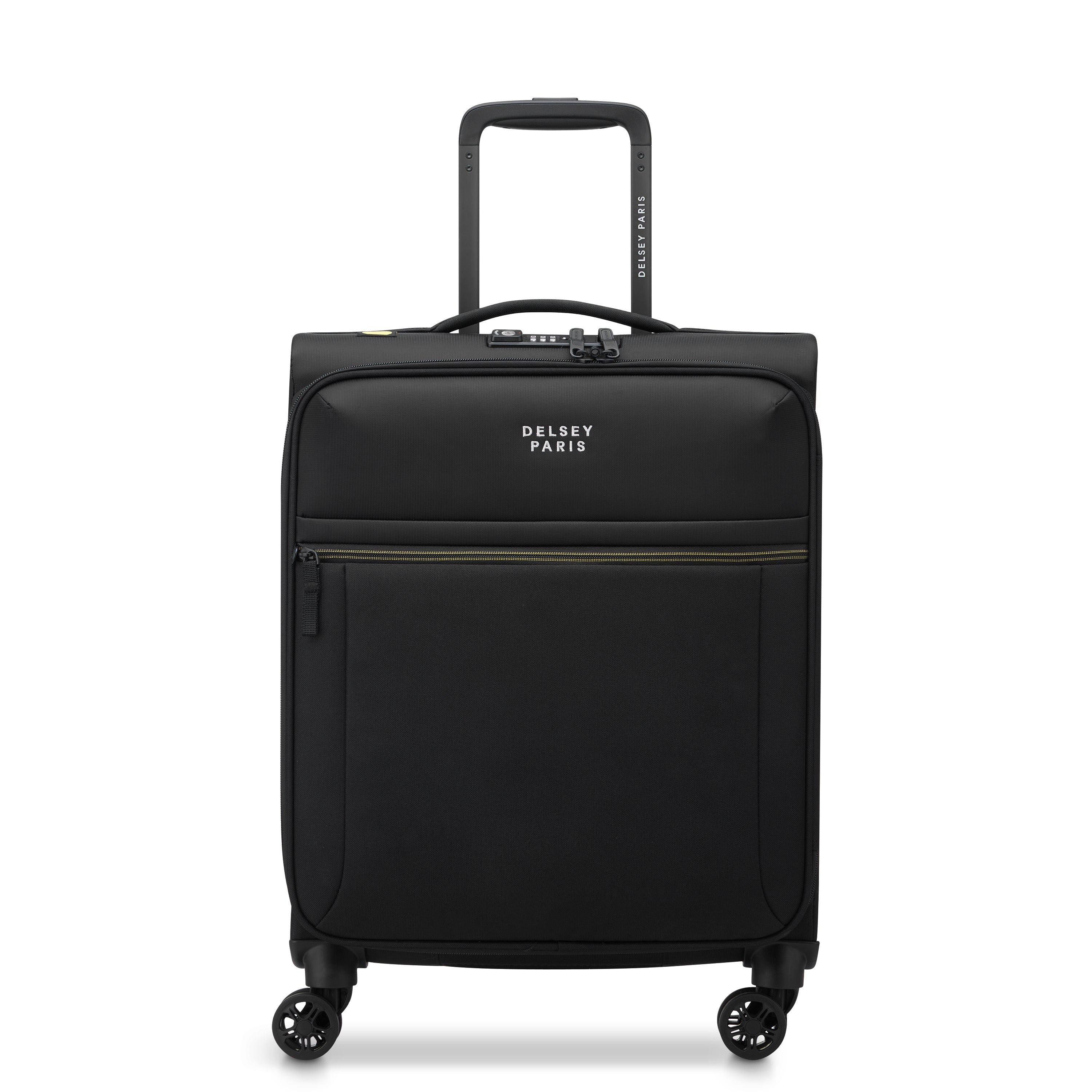 delsey-paris-brochant-3-kabinenkoffer-55cm-schwarz-slim image 1
