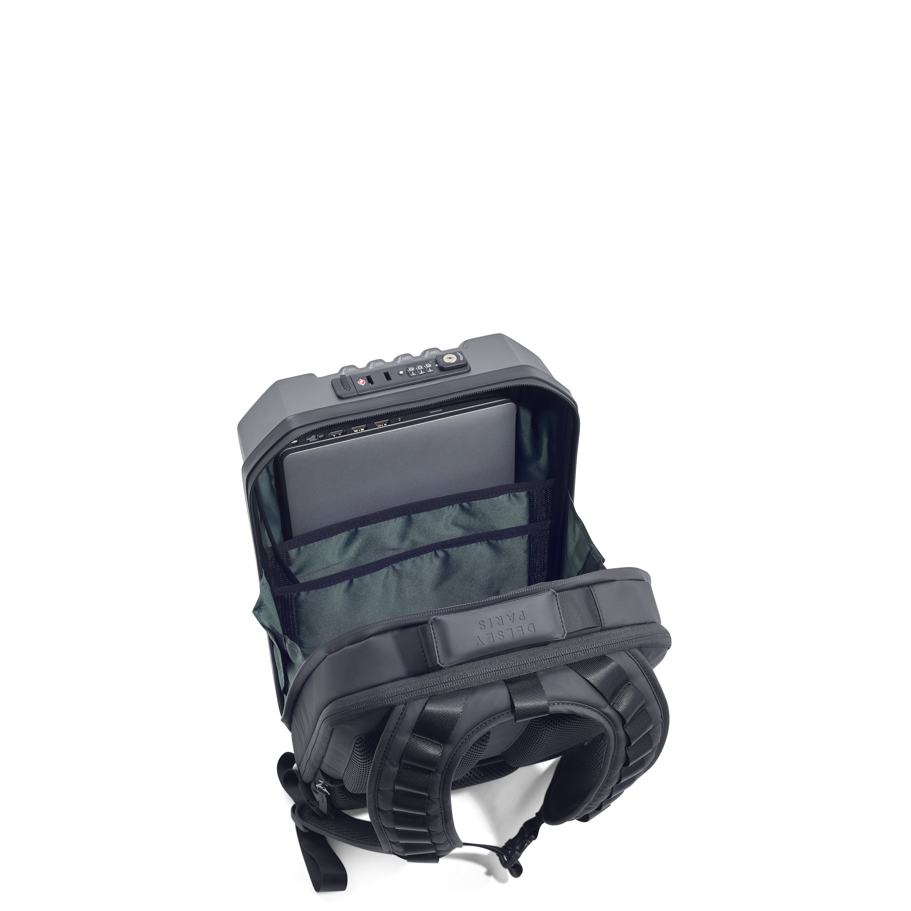 delsey-chatelet-air-2-0-rempart-rucksack-22l-anthrazit image 7