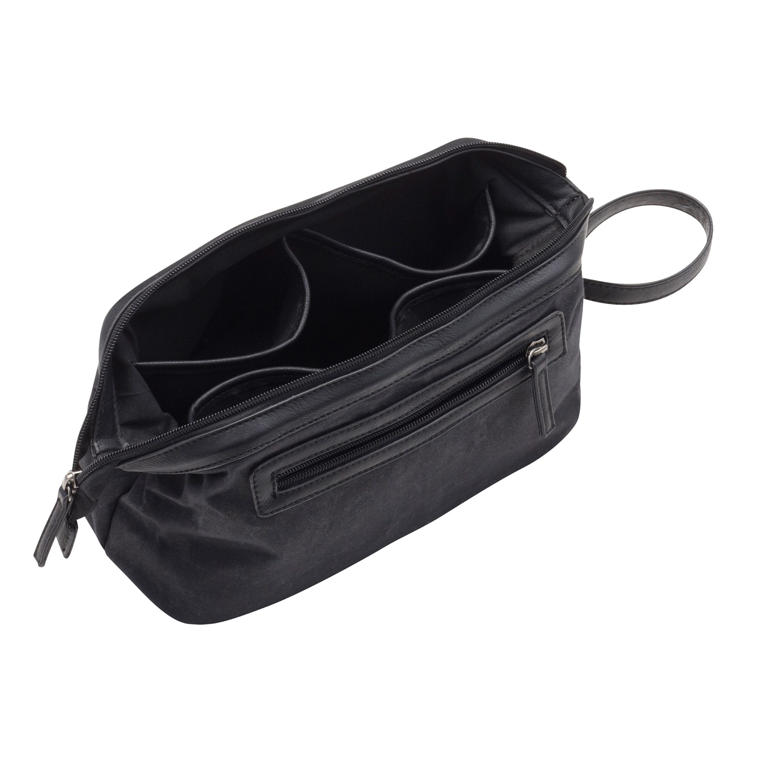 alumaxx-deeds-kosmetiktasche-schwarz-canvas-28-cm image 2
