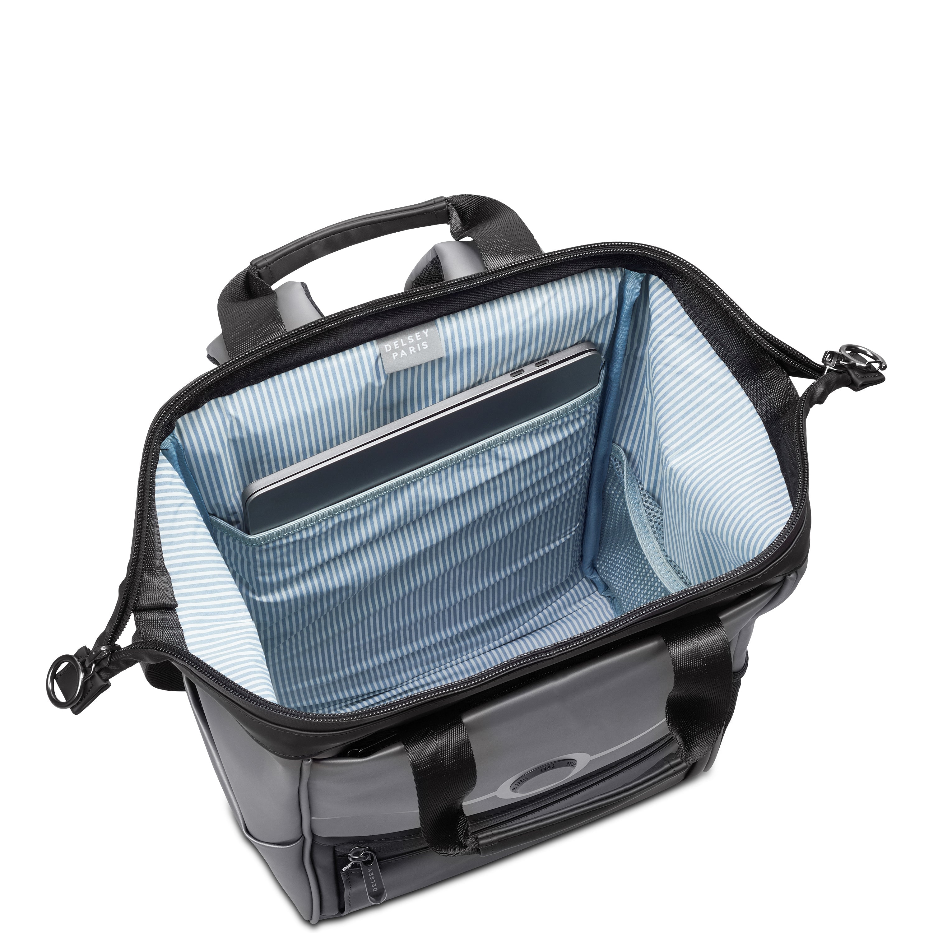 delsey-paris-turenne-soft-rucksack-23l-silber image 7