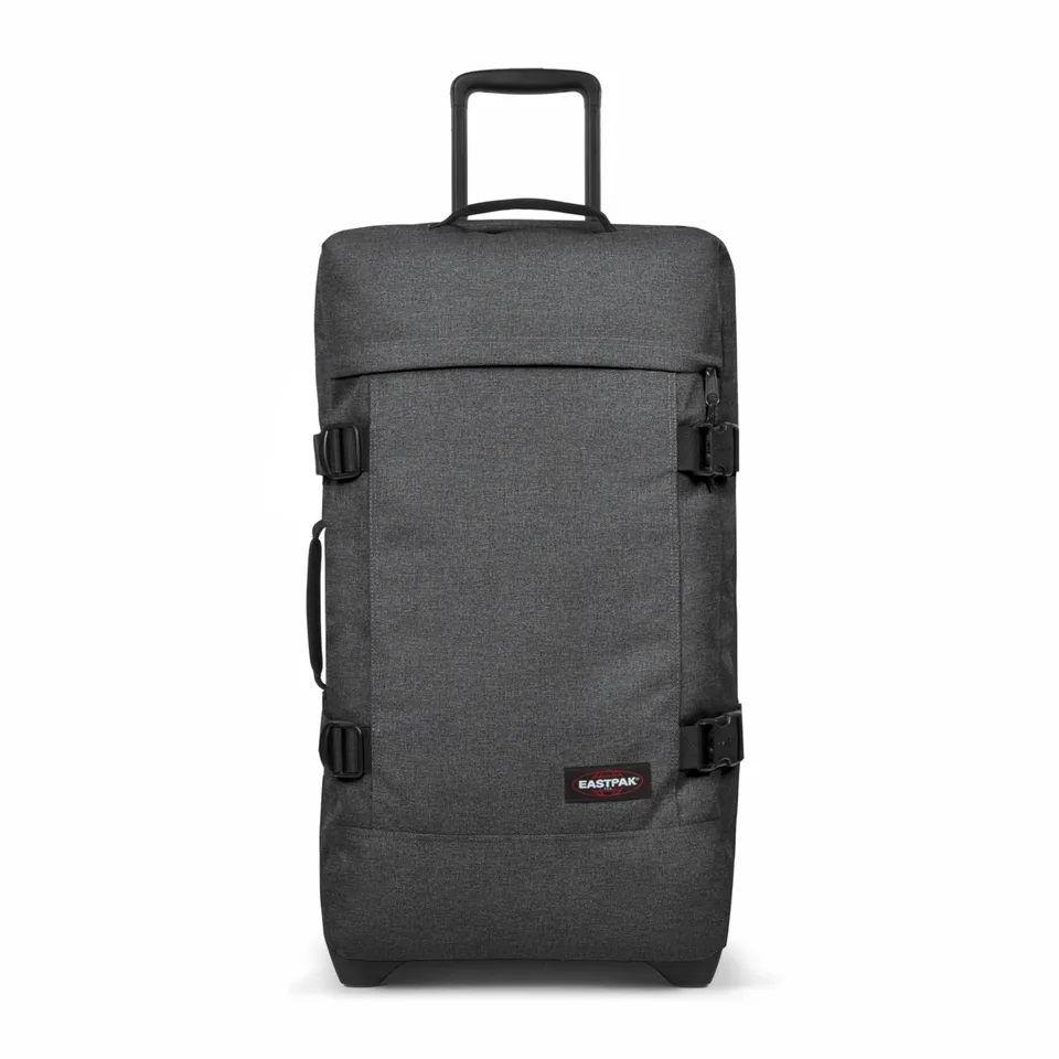 eastpak-tranverz-m-koffer-78-l-black-denim-tsa image 1