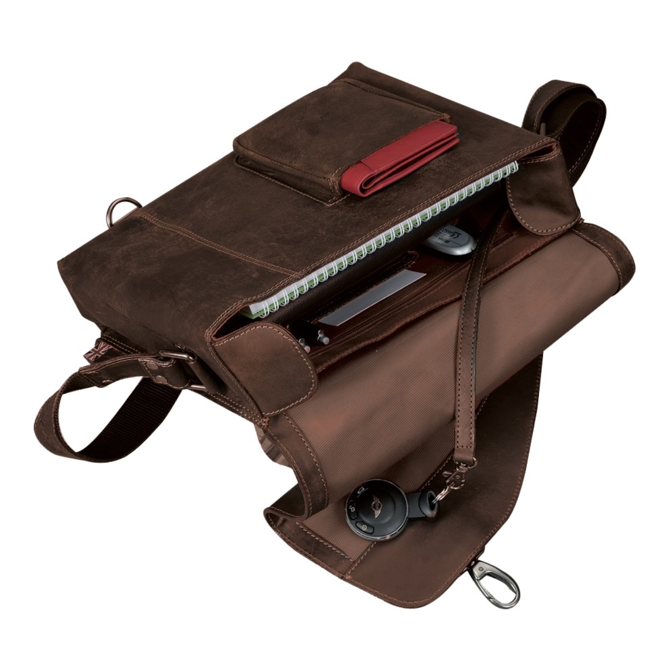 alumaxx-mrs-noel-umh-ngetasche-braun-leder-26x32x10 image 2